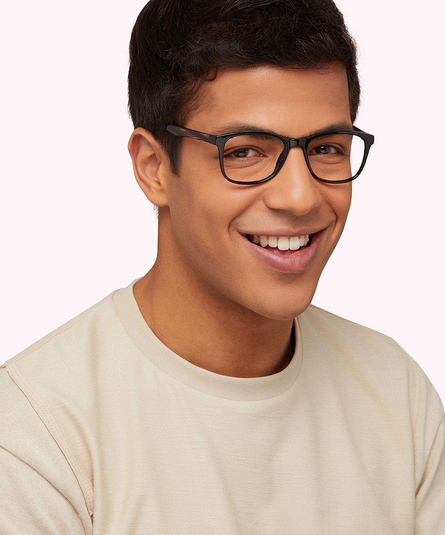 Drew Black PlasticEyeglass Frames for Men for Glasses Direct