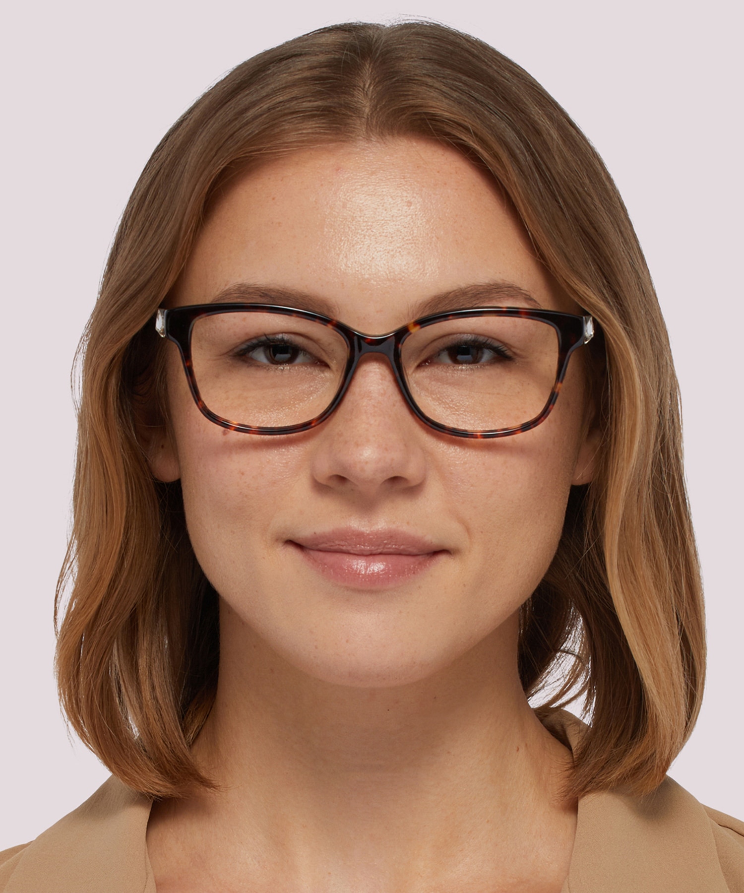 Reilly/G Tortoise PlasticEyeglass Frames for Women for Glasses Direct