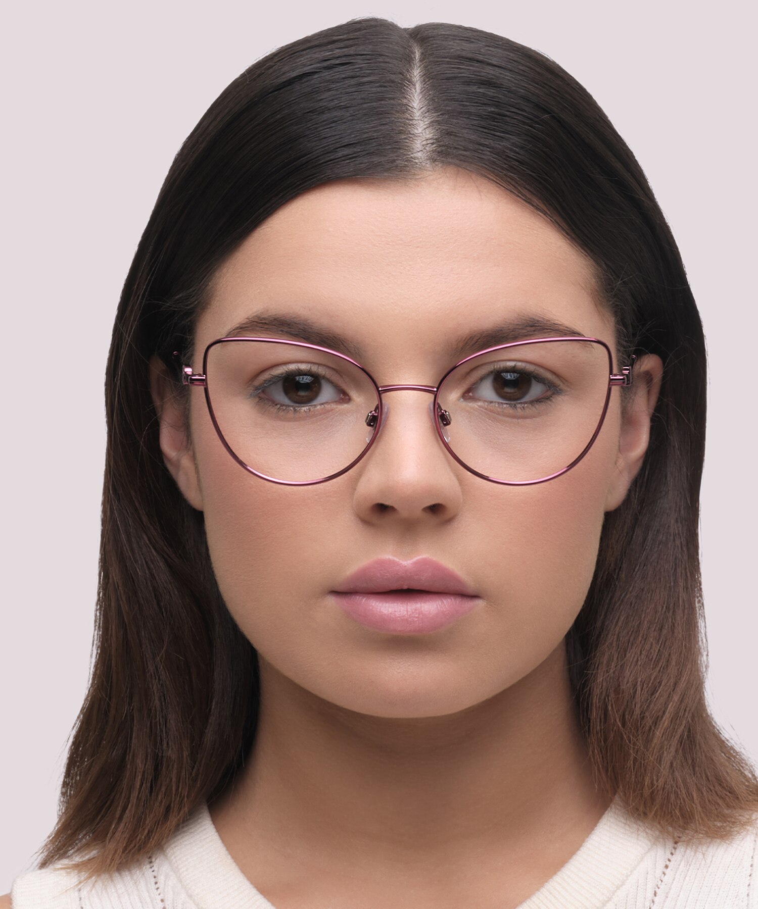 DG1347 Pink MetalEyeglass Frames for Women for Glasses Direct
