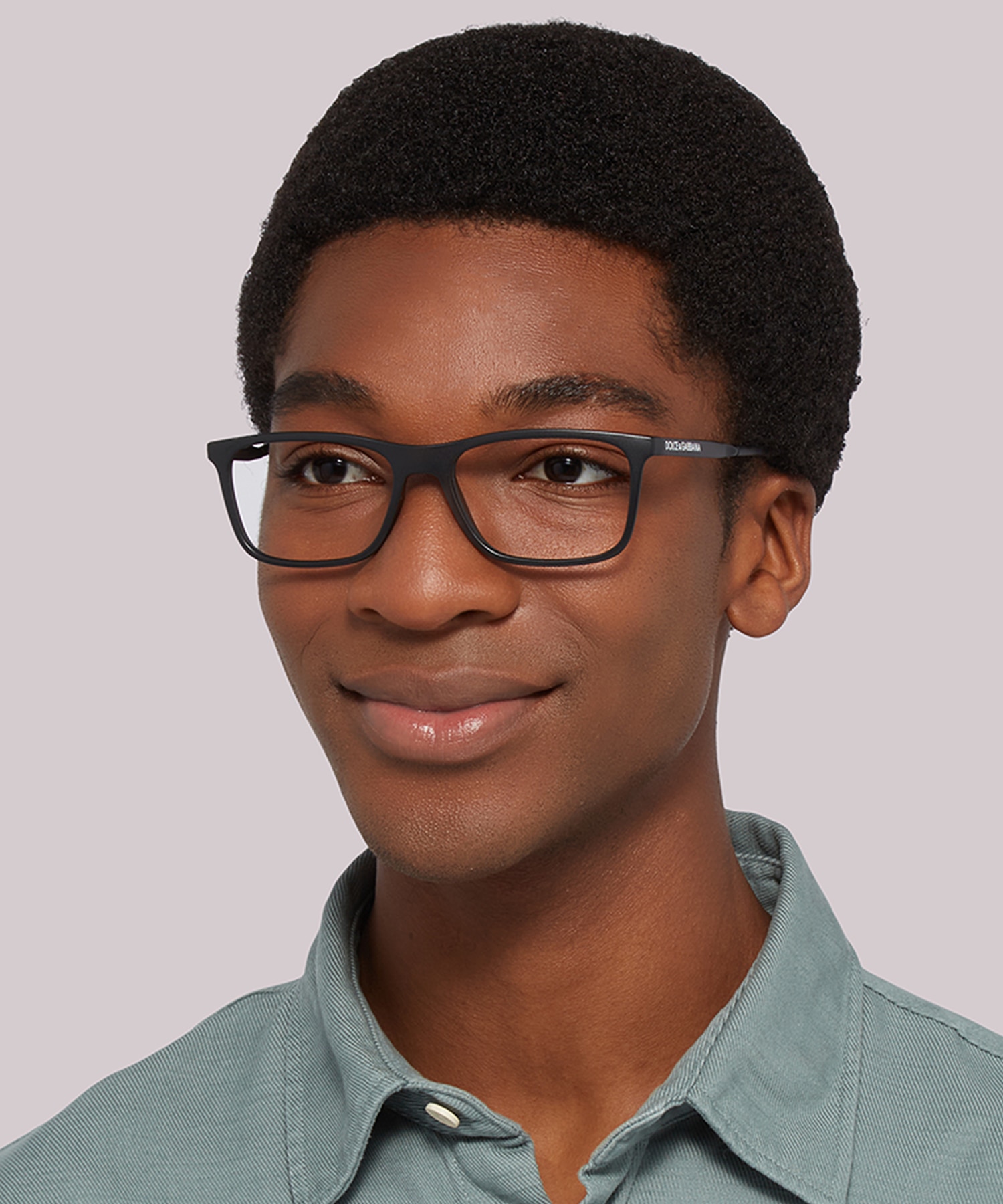 DG5044 Matte Black PlasticEyeglass Frames for Men for Glasses Direct