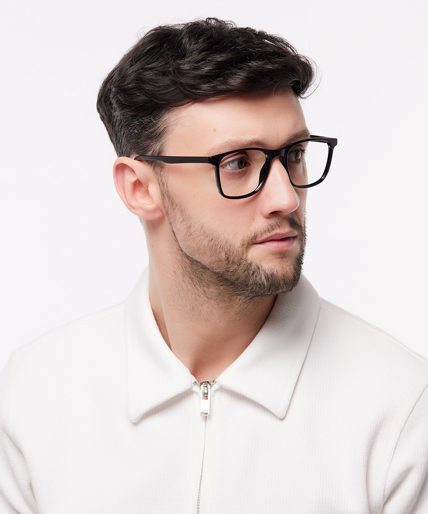 Kris Black PlasticEyeglass Frames for Men for Glasses Direct