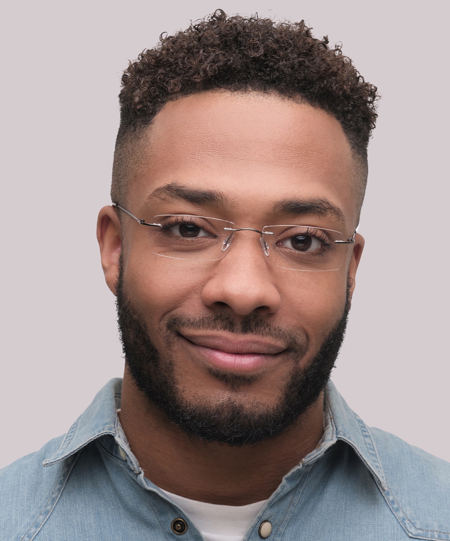 Remy Silver MetalEyeglass Frames for Men for Glasses Direct