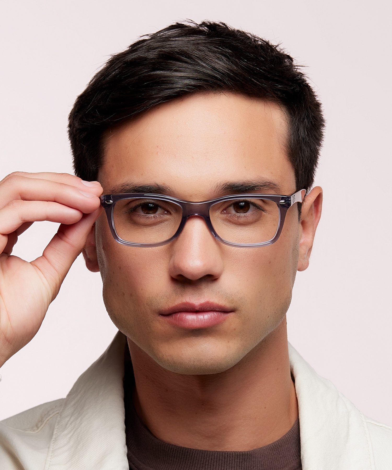 RB5228 Grey AcetateEyeglass Frames for Men for Glasses Direct