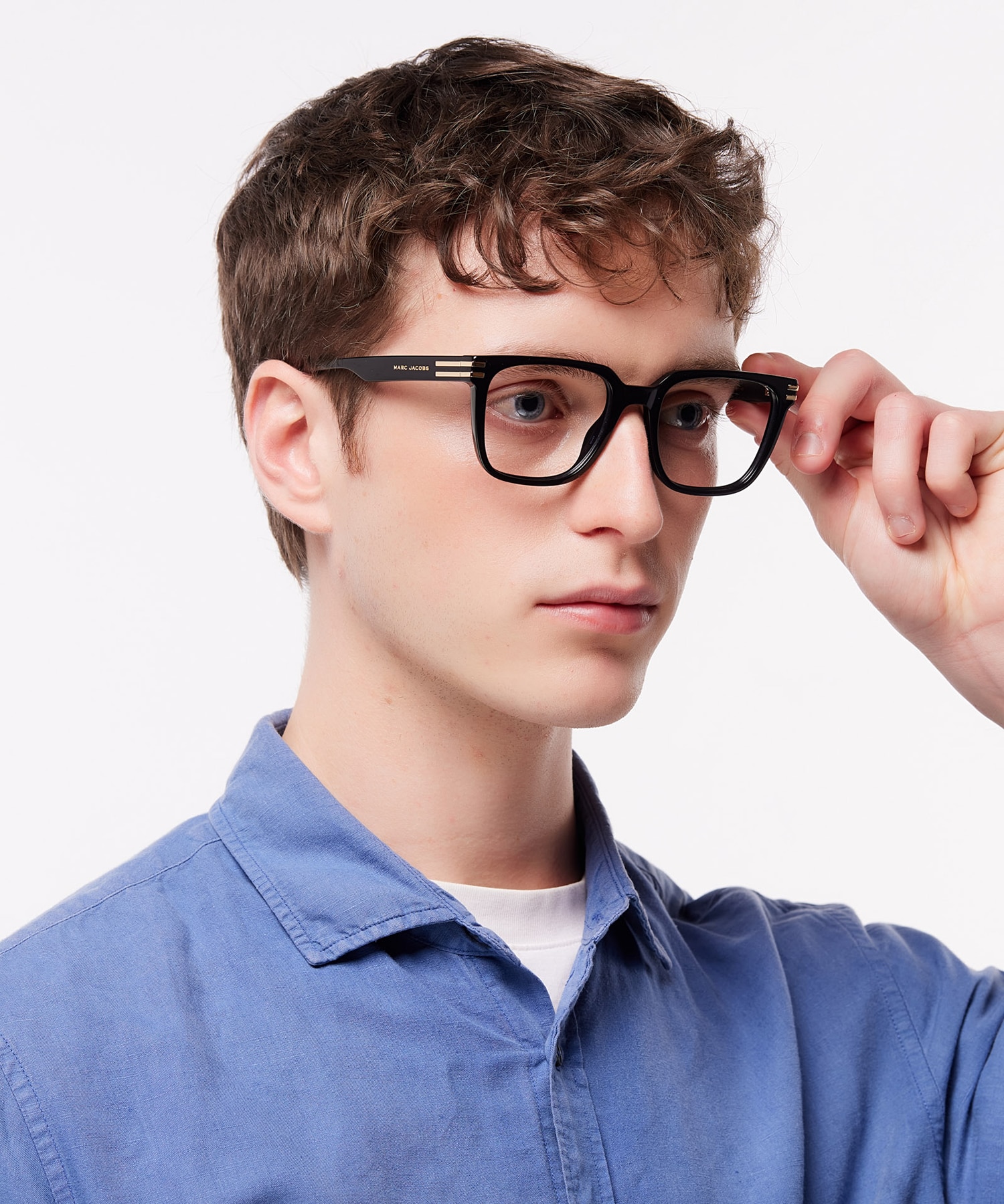MARC 754 Black AcetateEyeglass Frames for Men for Glasses Direct