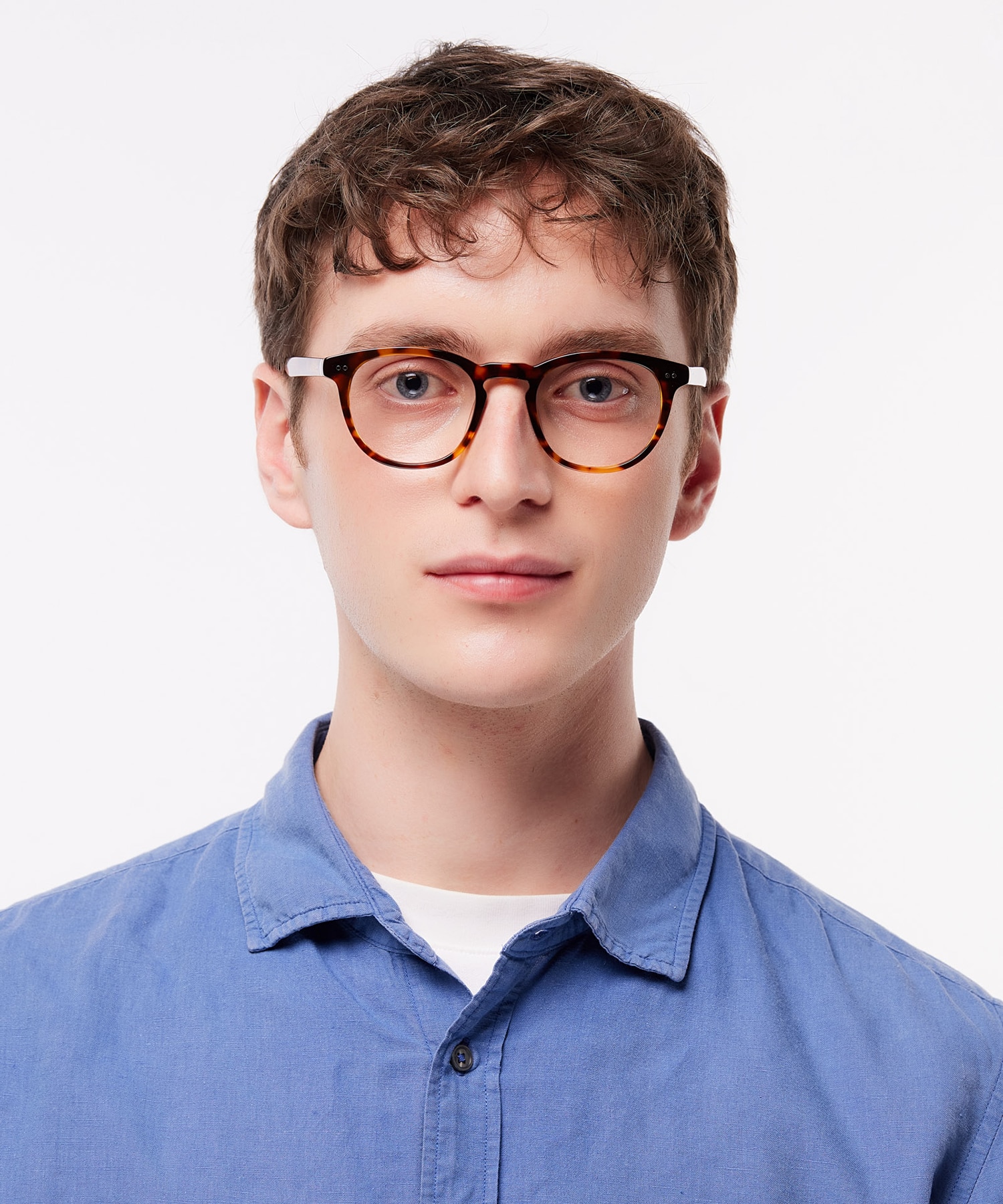 Reggie Havana AcetateEyeglass Frames for Men for Glasses Direct