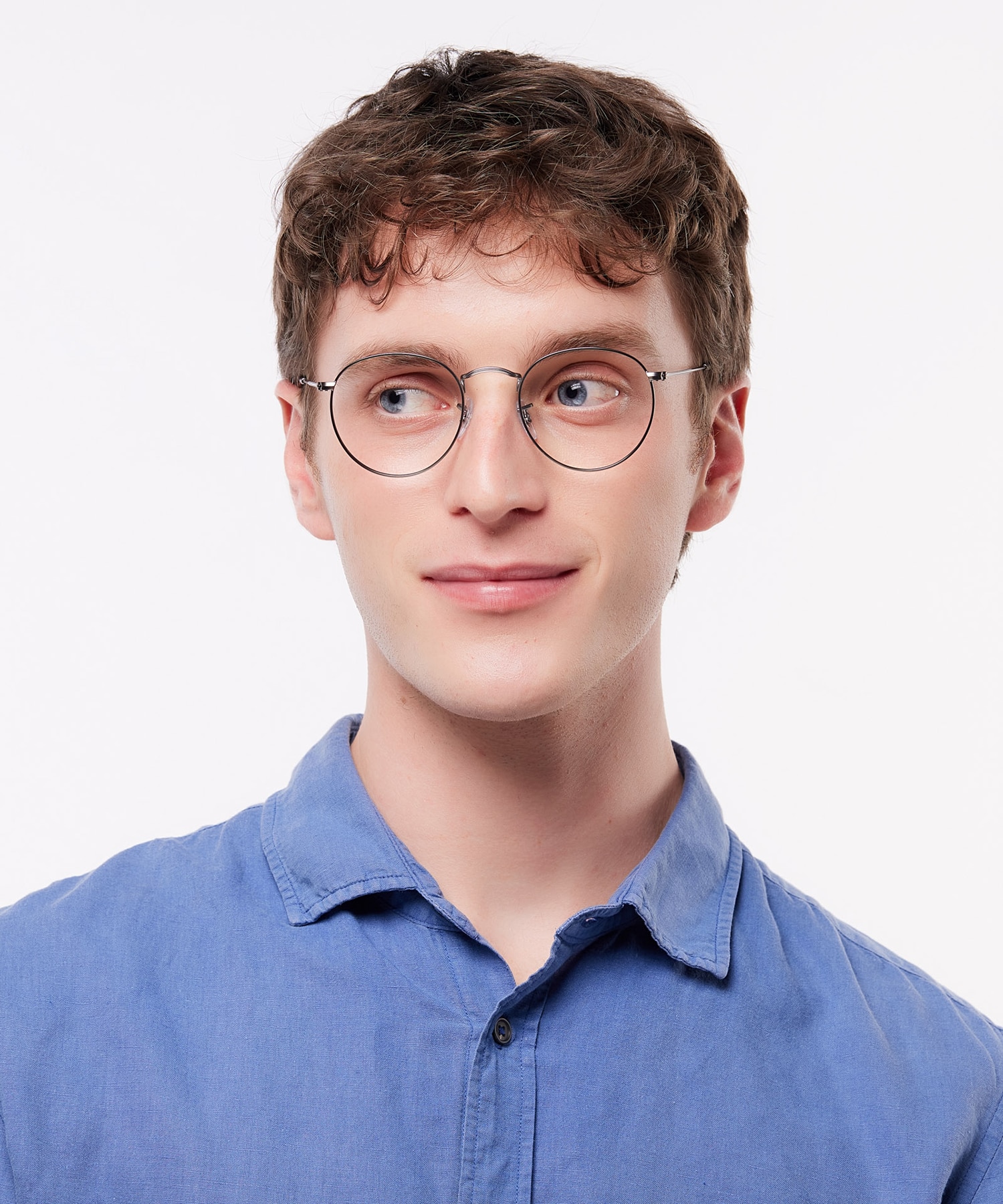 RB3447V Gunmetal MetalEyeglass Frames for Men for Glasses Direct