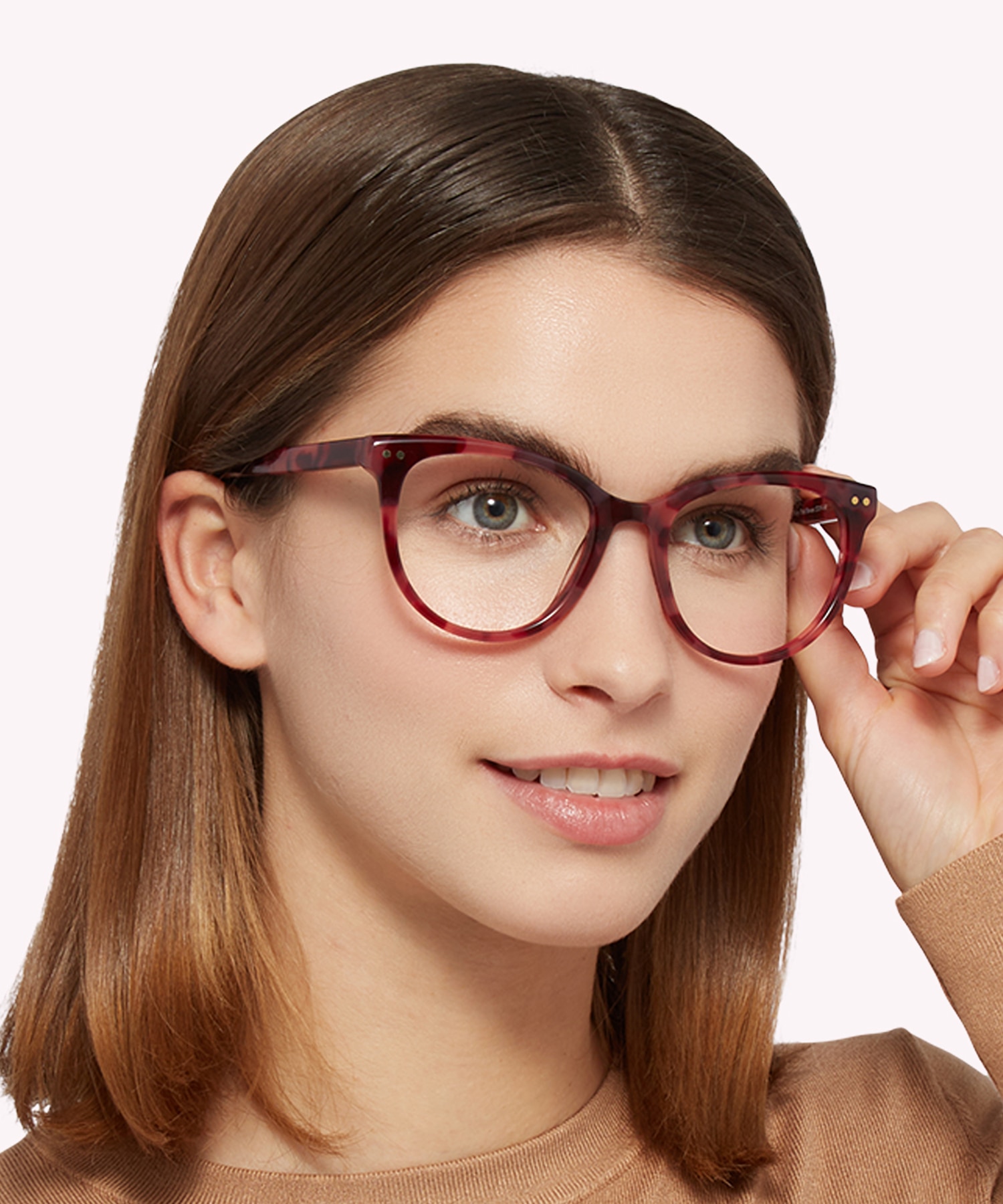 Gretchen Pink Havana AcetateEyeglass Frames for Women for Glasses Direct