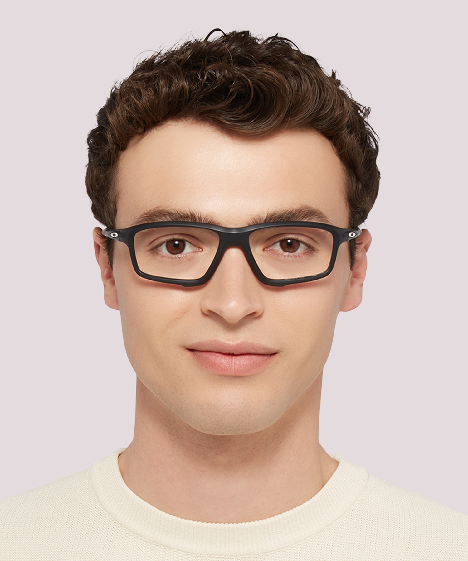 Crosslink® Zero Reflective Collection Satin Black PlasticSunglass Frames for Men for Glasses Direct