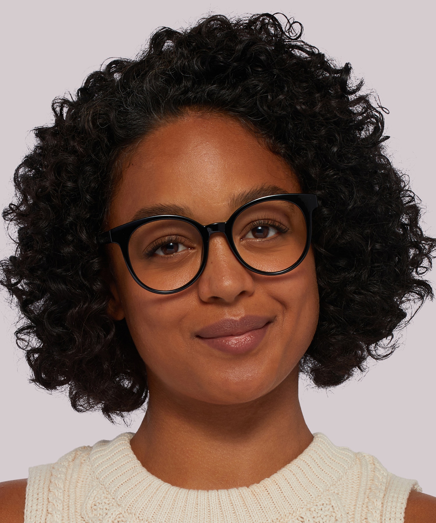 Florence Black PlasticEyeglass Frames for Women for Glasses Direct