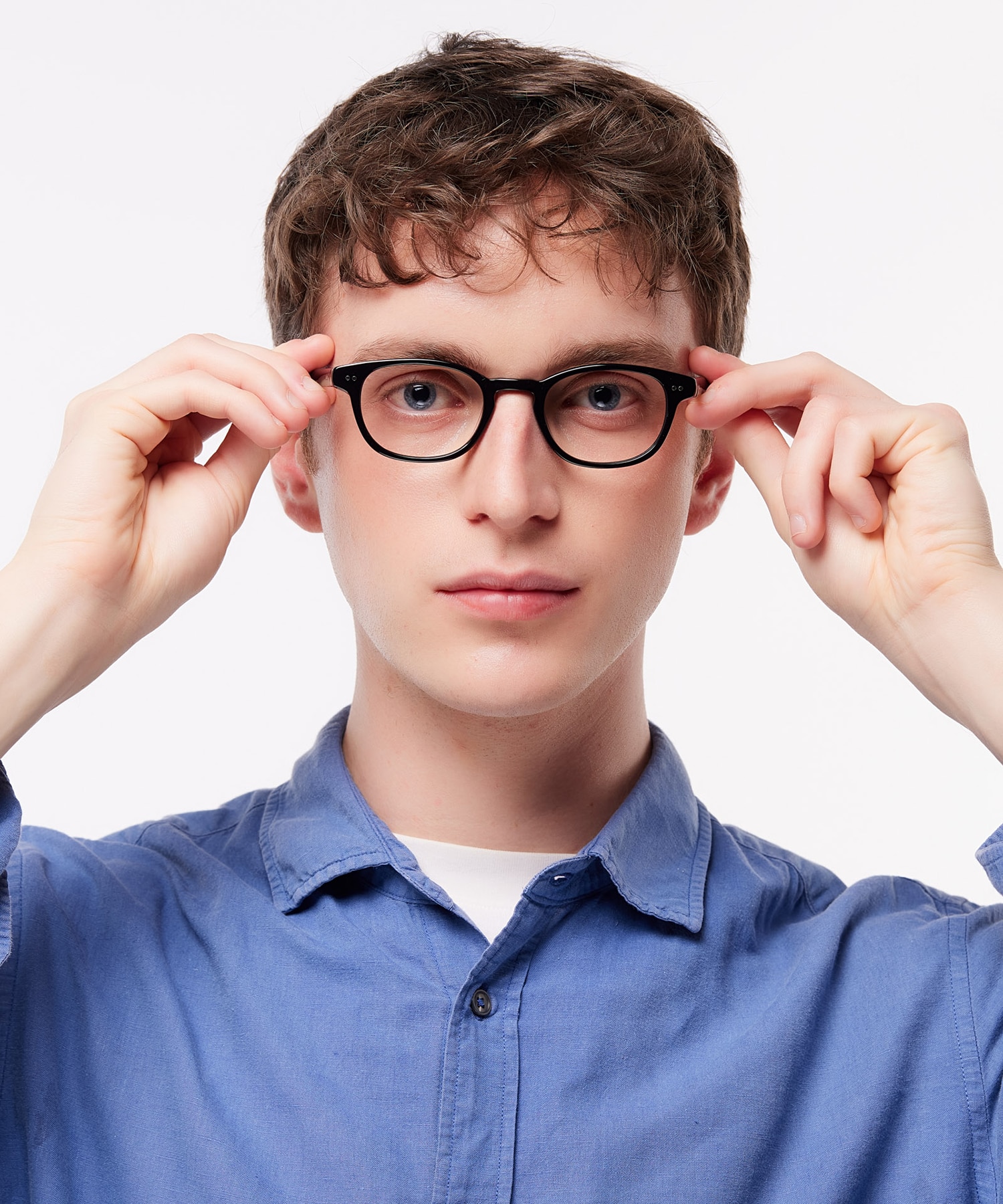 Walt Black AcetateEyeglass Frames for Men for Glasses Direct