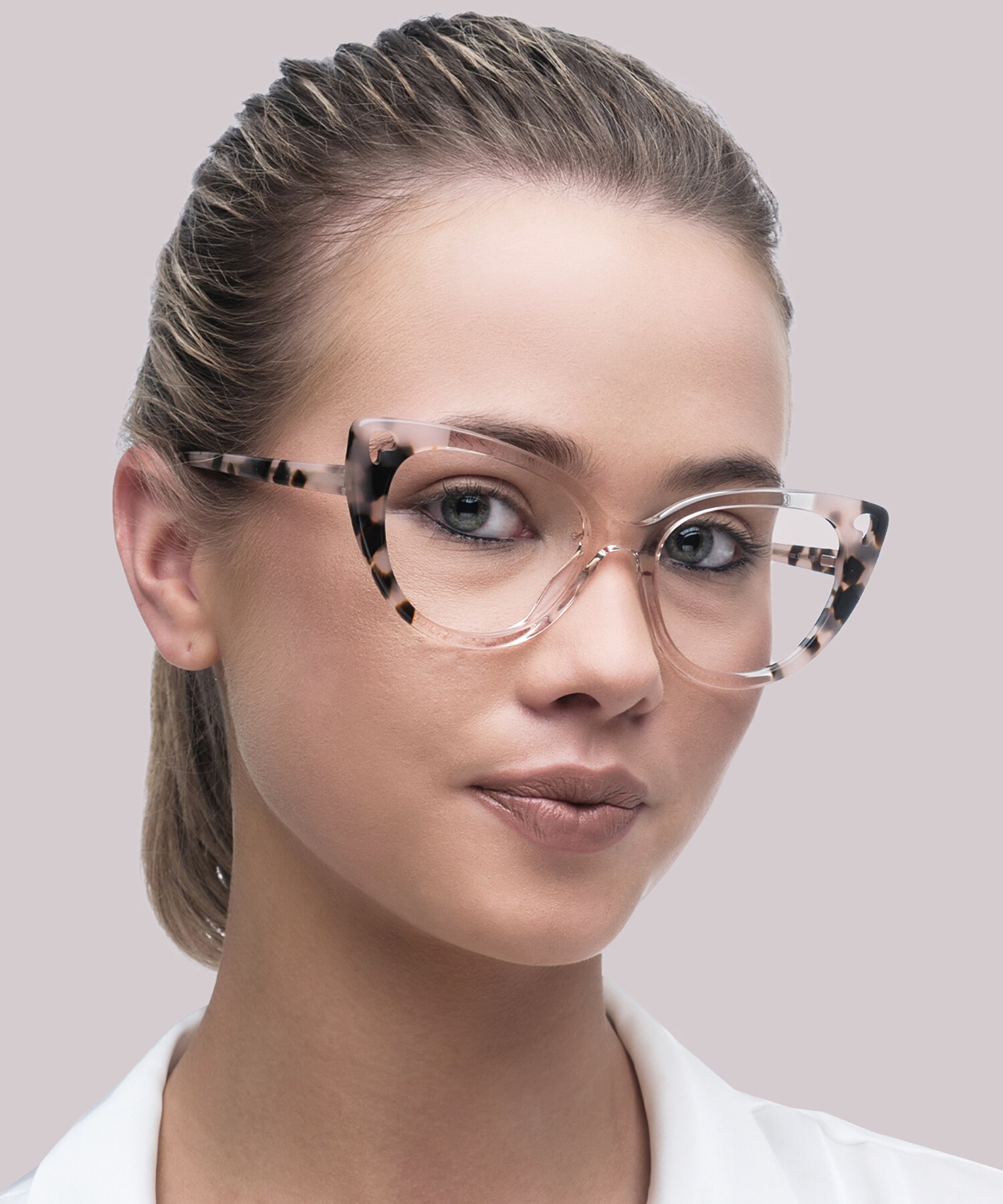 Holly Nude & Havana AcetateEyeglass Frames for Women for Glasses Direct