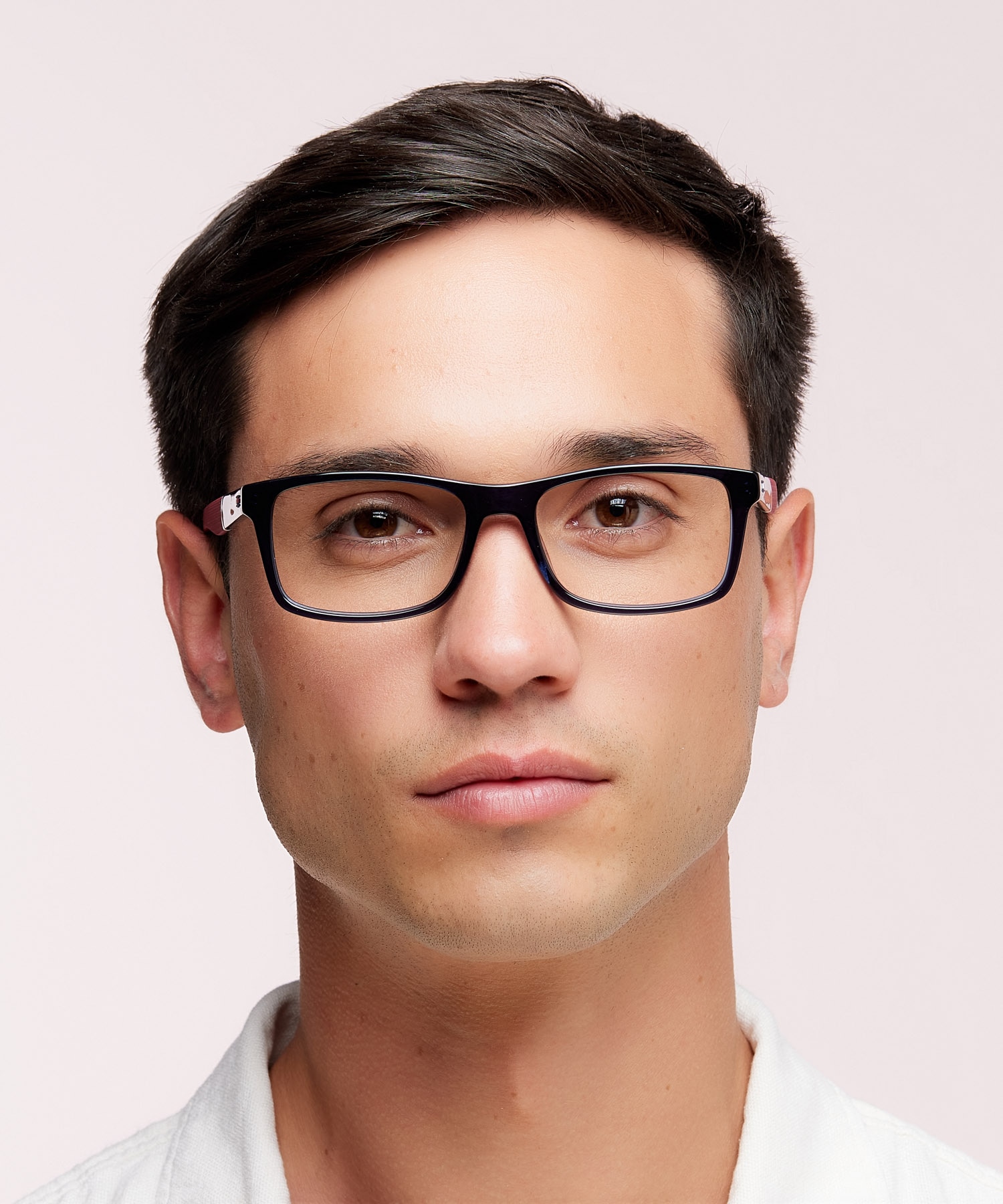 TH 2044 Blue Red AcetateSunglass Frames for Men for Glasses Direct
