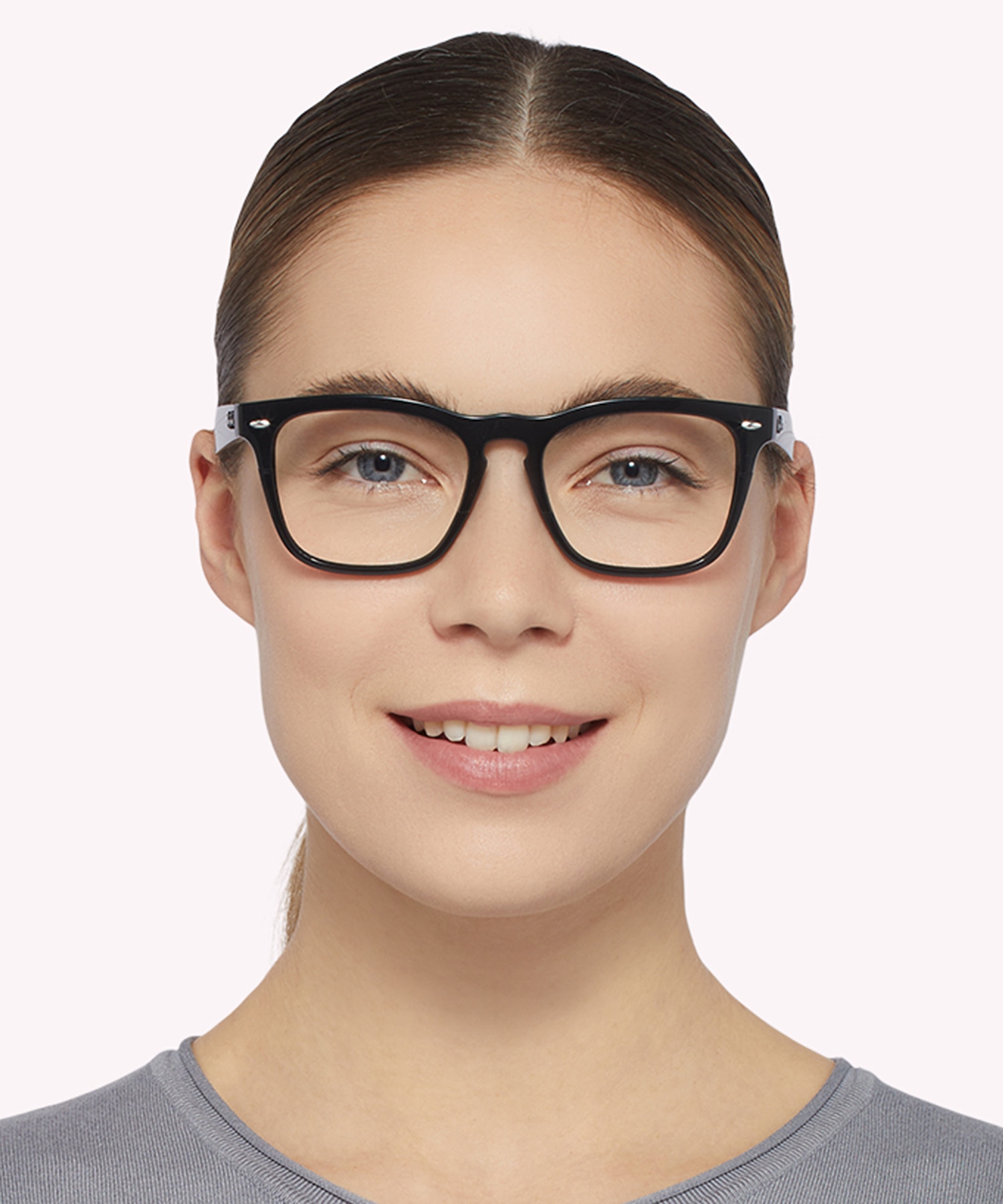 RB4487V Black PlasticEyeglass Frames for Women for Glasses Direct