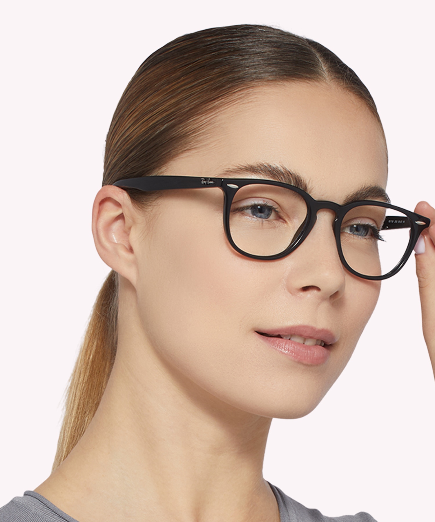 RB7159 Black PlasticEyeglass Frames for Women for Glasses Direct