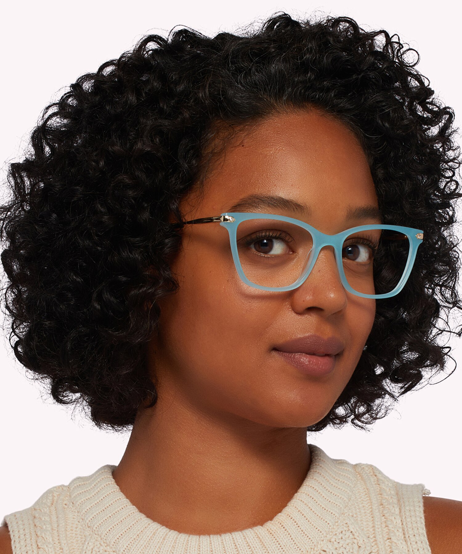 Arlechino Blue AcetateEyeglass Frames for Women for Glasses Direct