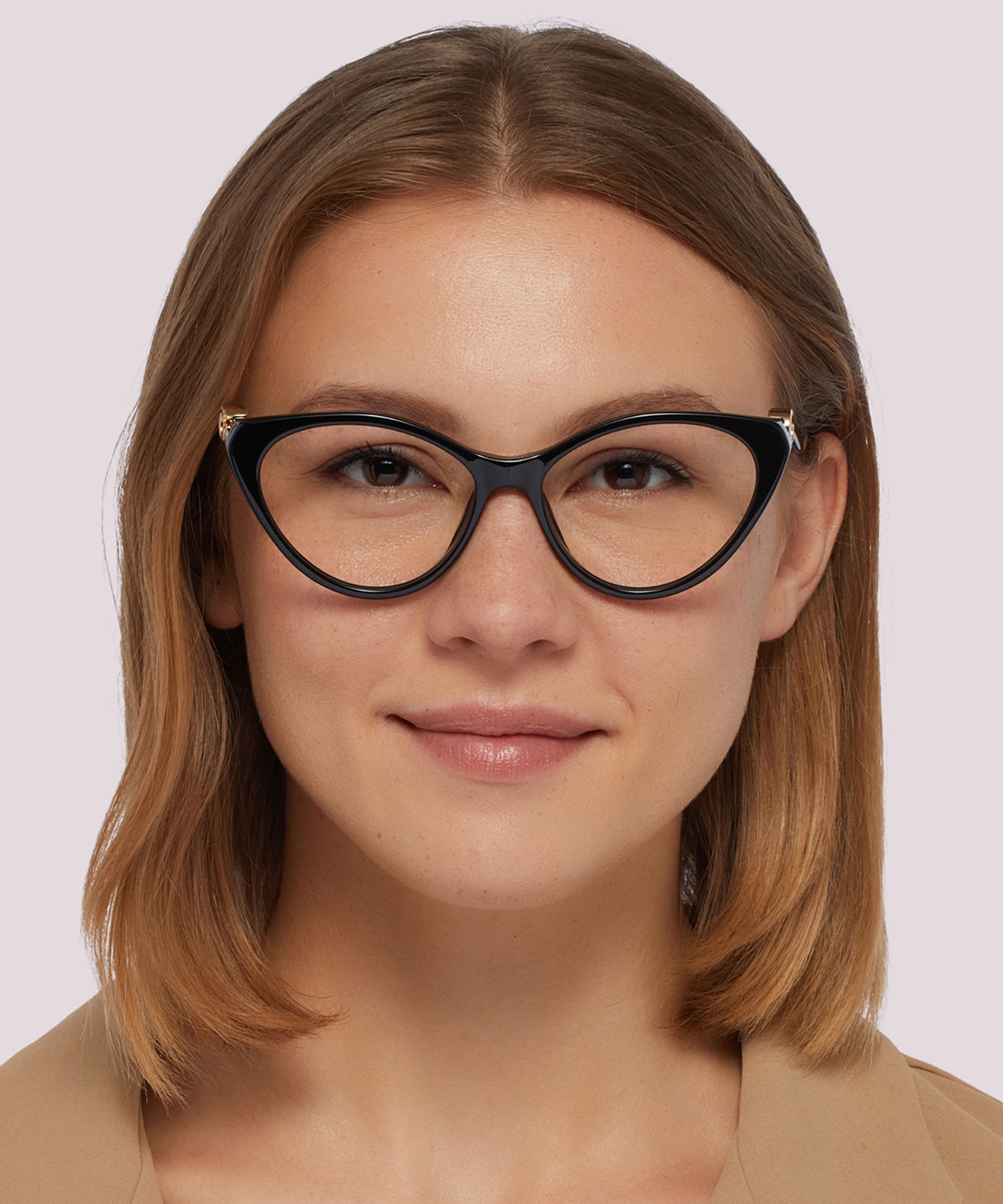 GG1013O Brown Light AcetateEyeglass Frames for Women for Glasses Direct