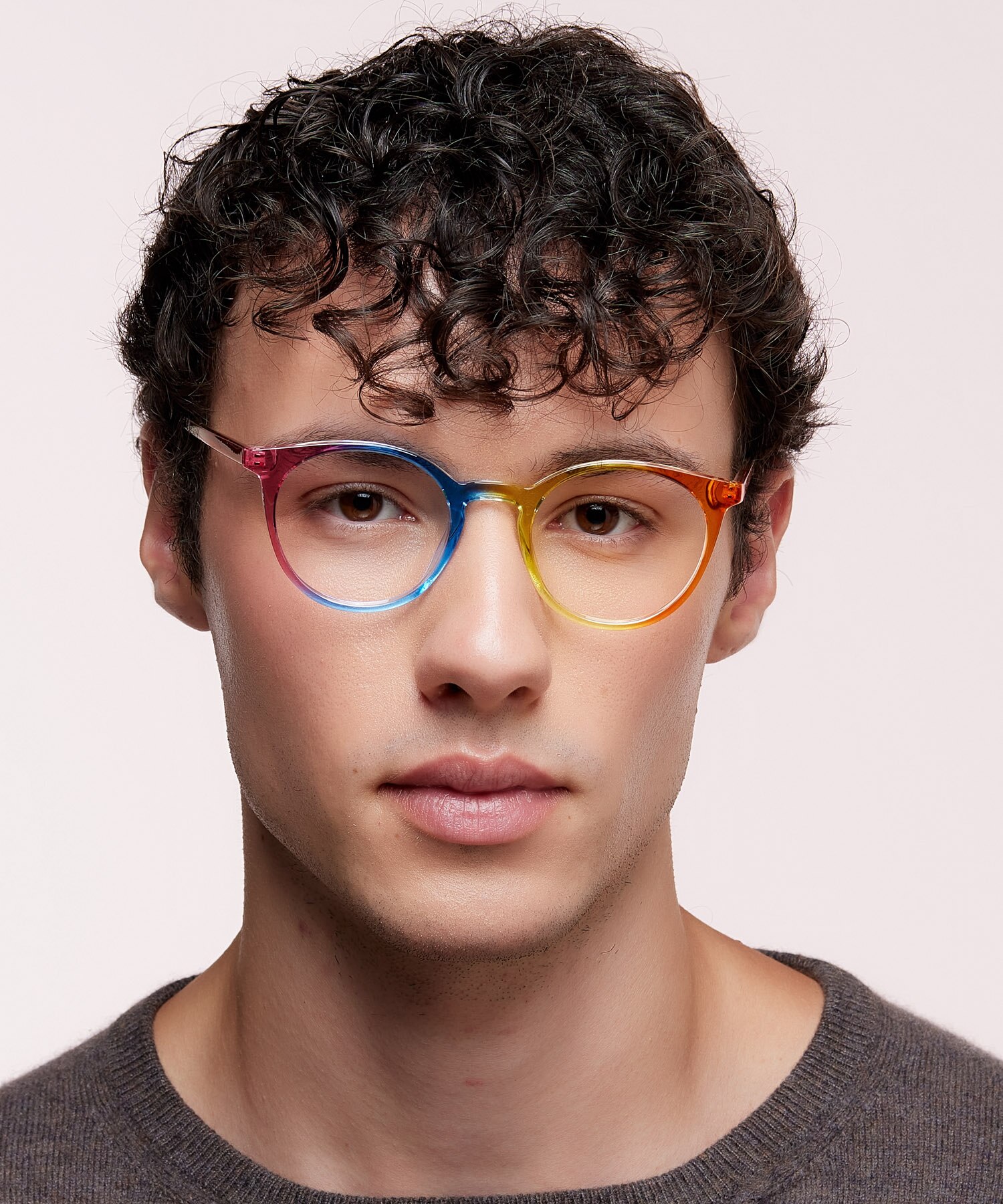 Smile Rainbow PlasticEyeglass Frames for Men for Glasses Direct