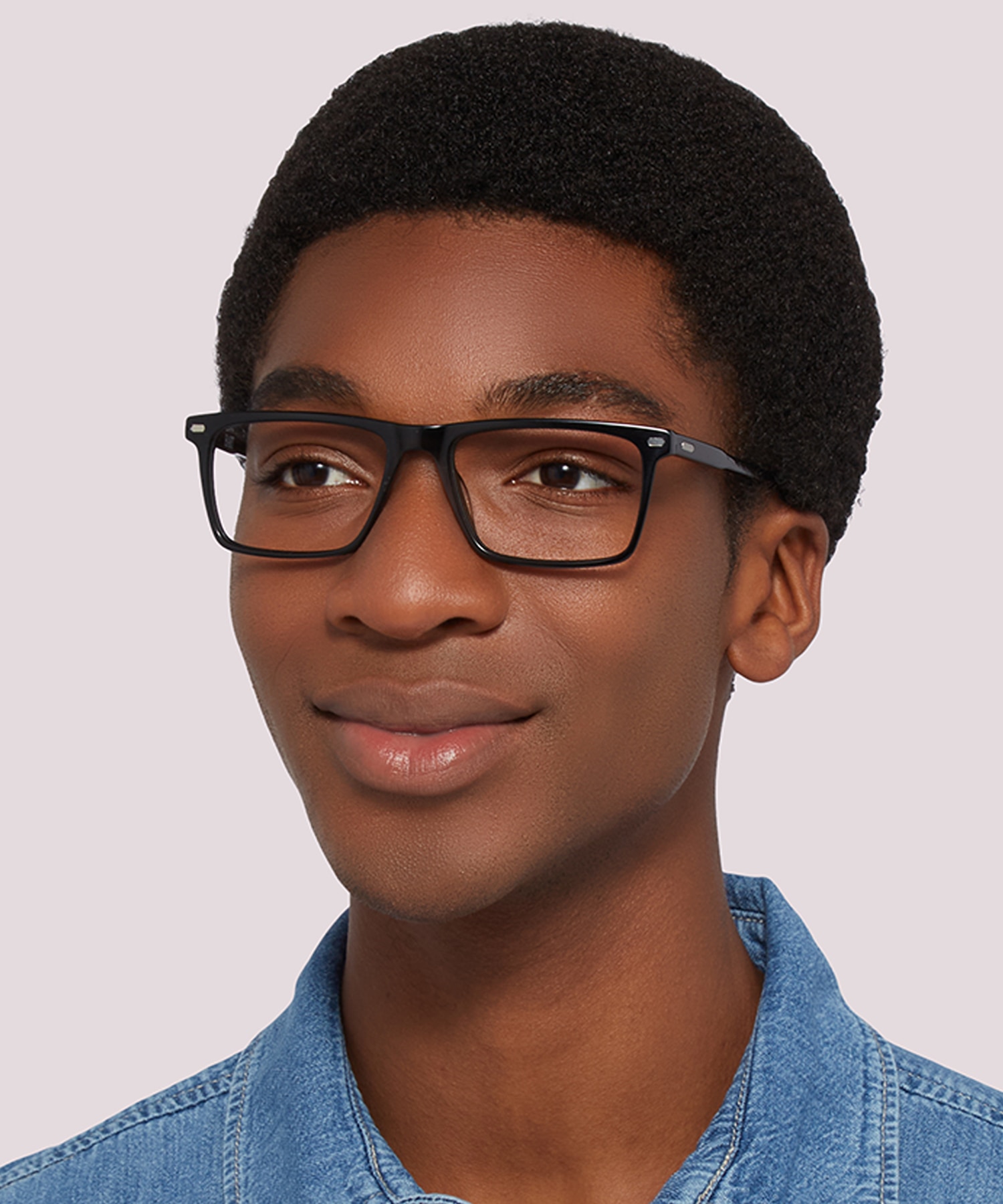 Gavin Black AcetateEyeglass Frames for Men for Glasses Direct