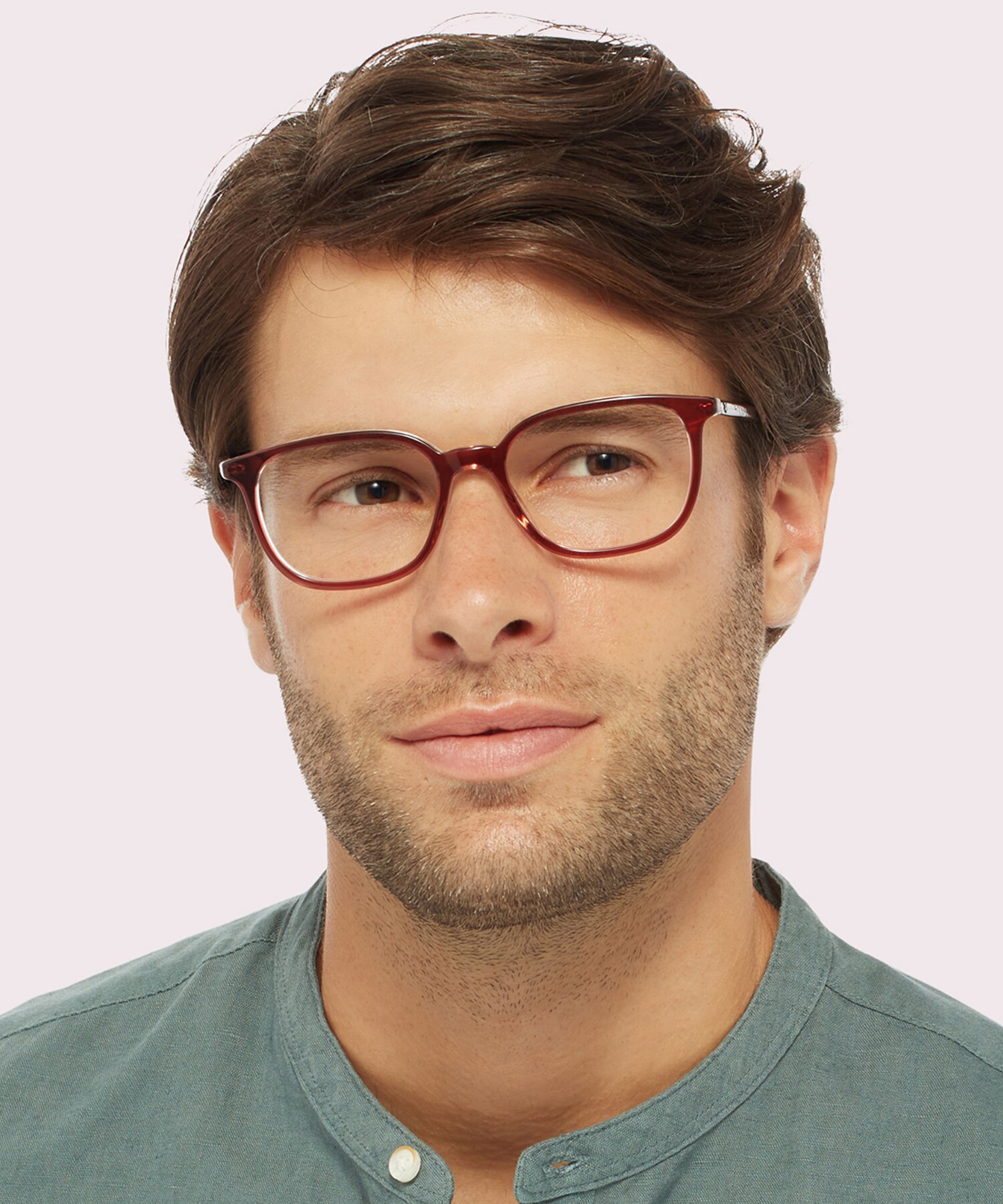 RB5406 Brown On Transparent AcetateSunglass Frames for Men for Glasses Direct
