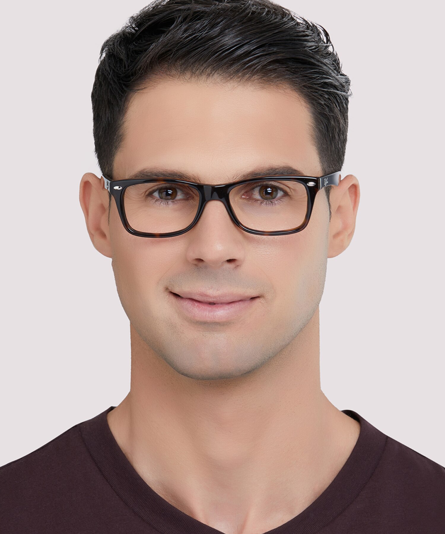 RB5228 Dark Havana AcetateEyeglass Frames for Men for Glasses Direct