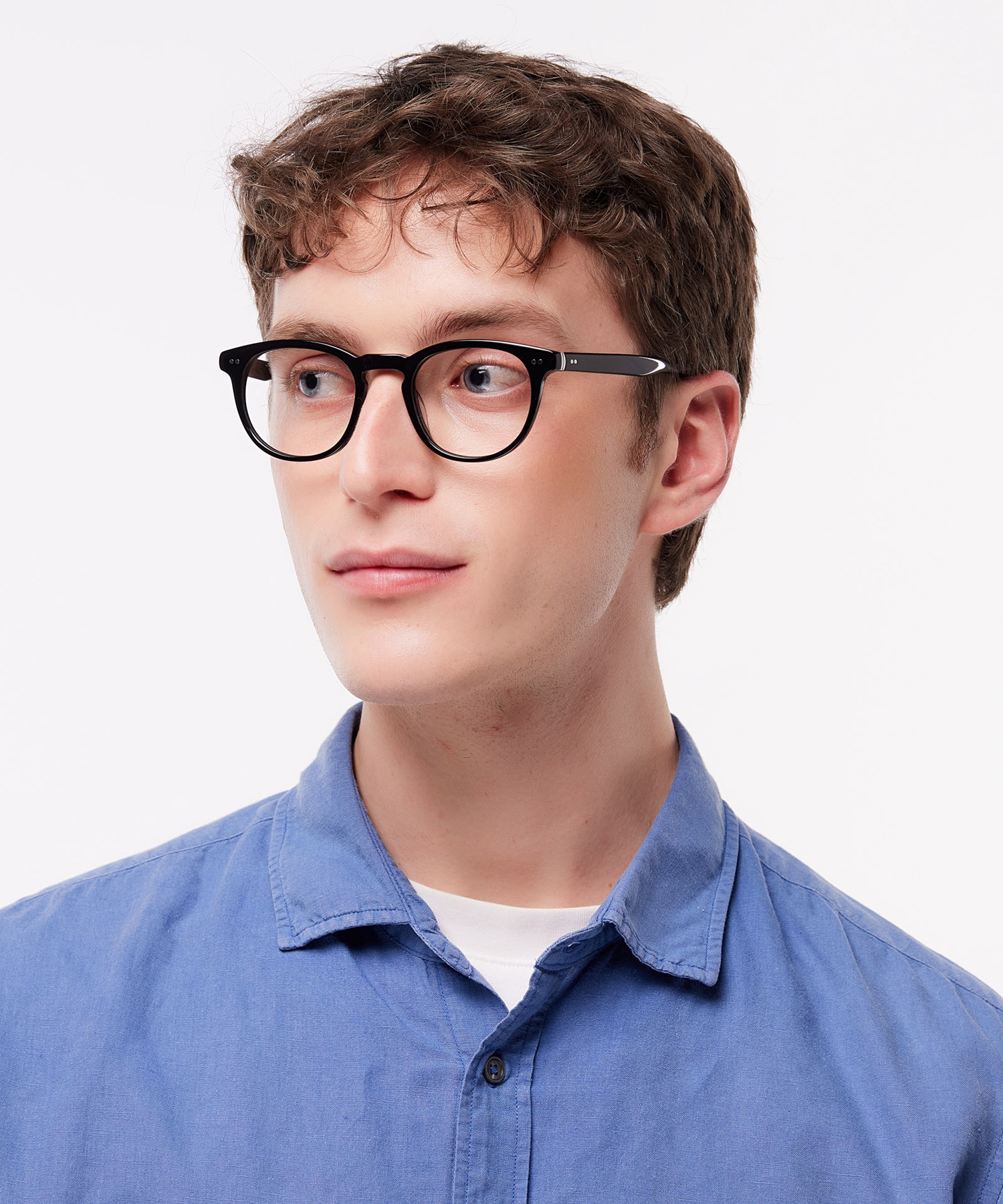 Reggie Black AcetateSunglass Frames for Men for Glasses Direct