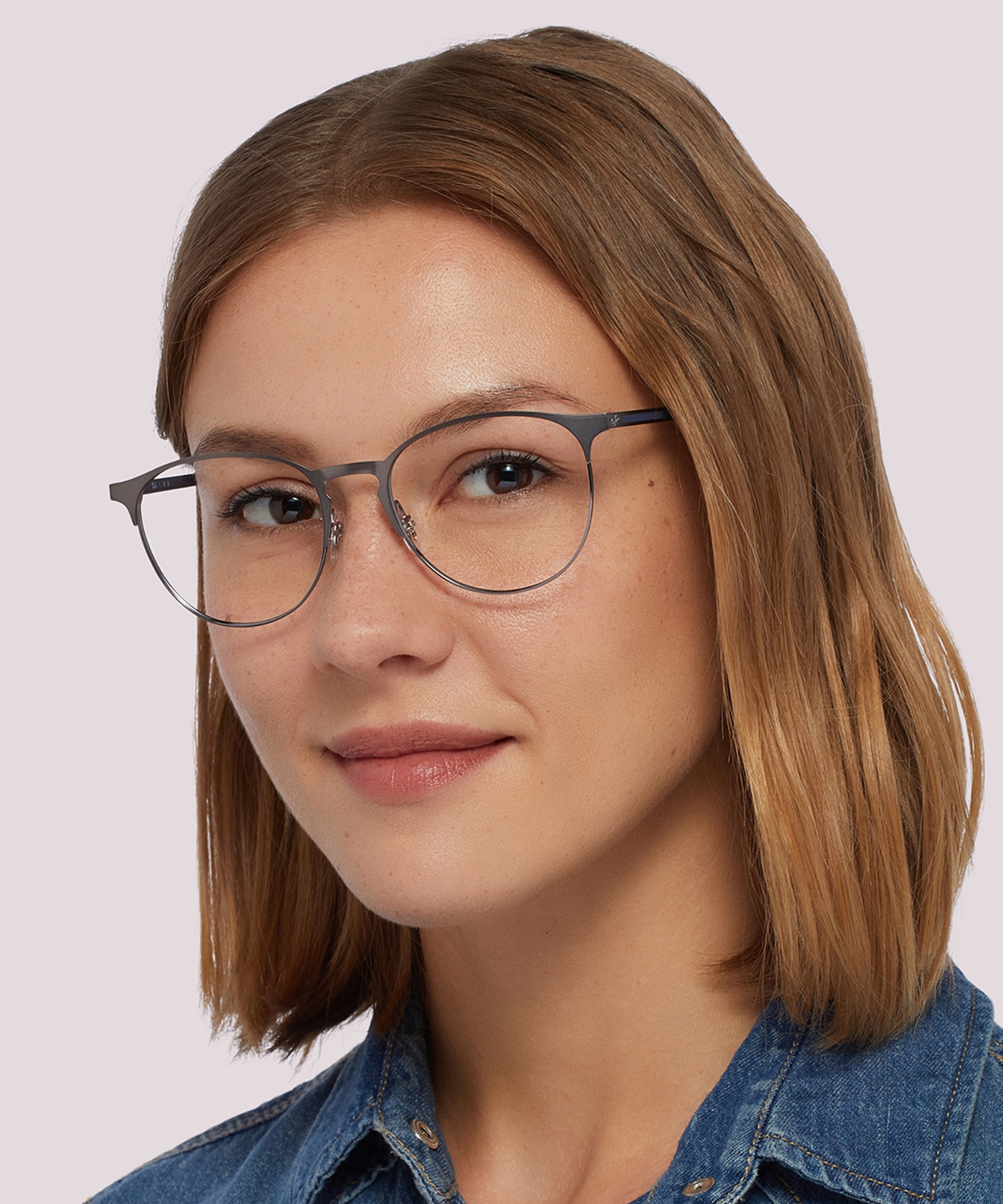 RB6375 Gunmetal MetalEyeglass Frames for Women for Glasses Direct