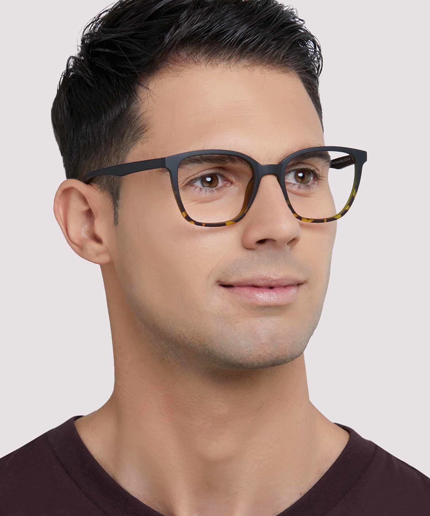 Bentley Matte Gradient Black PlasticEyeglass Frames for Men for Glasses Direct