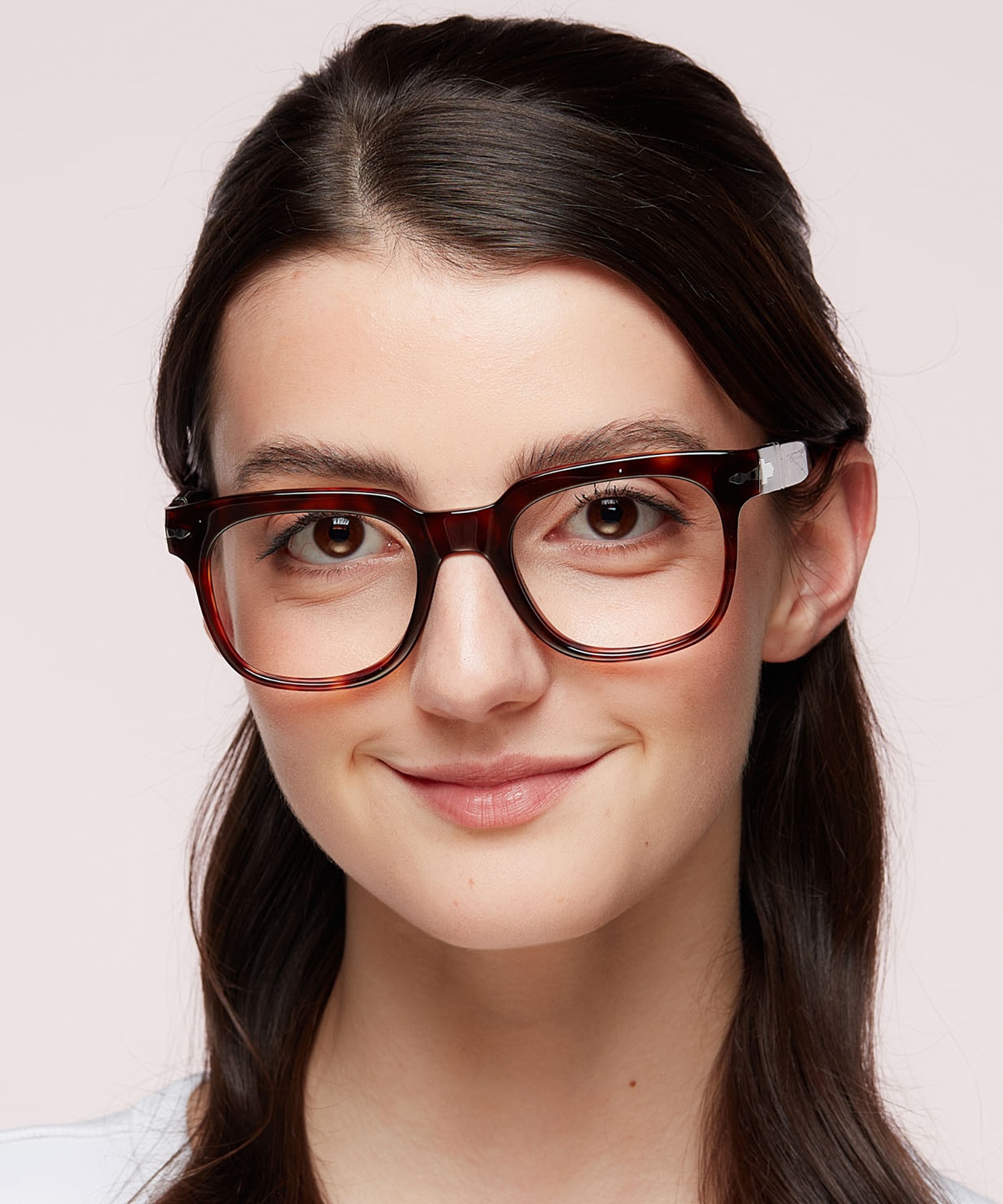 PO3325V Havana AcetateEyeglass Frames for Women for Glasses Direct