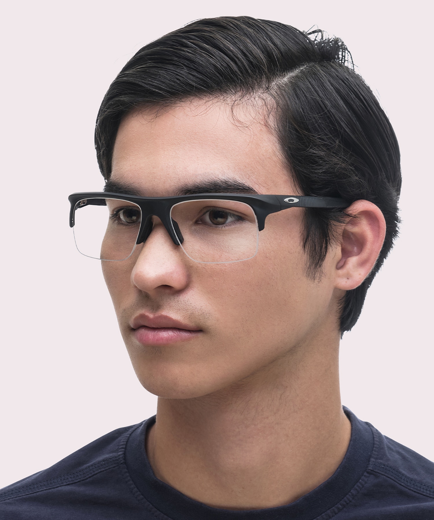Plazlink Satin Black PlasticSunglass Frames for Men for Glasses Direct