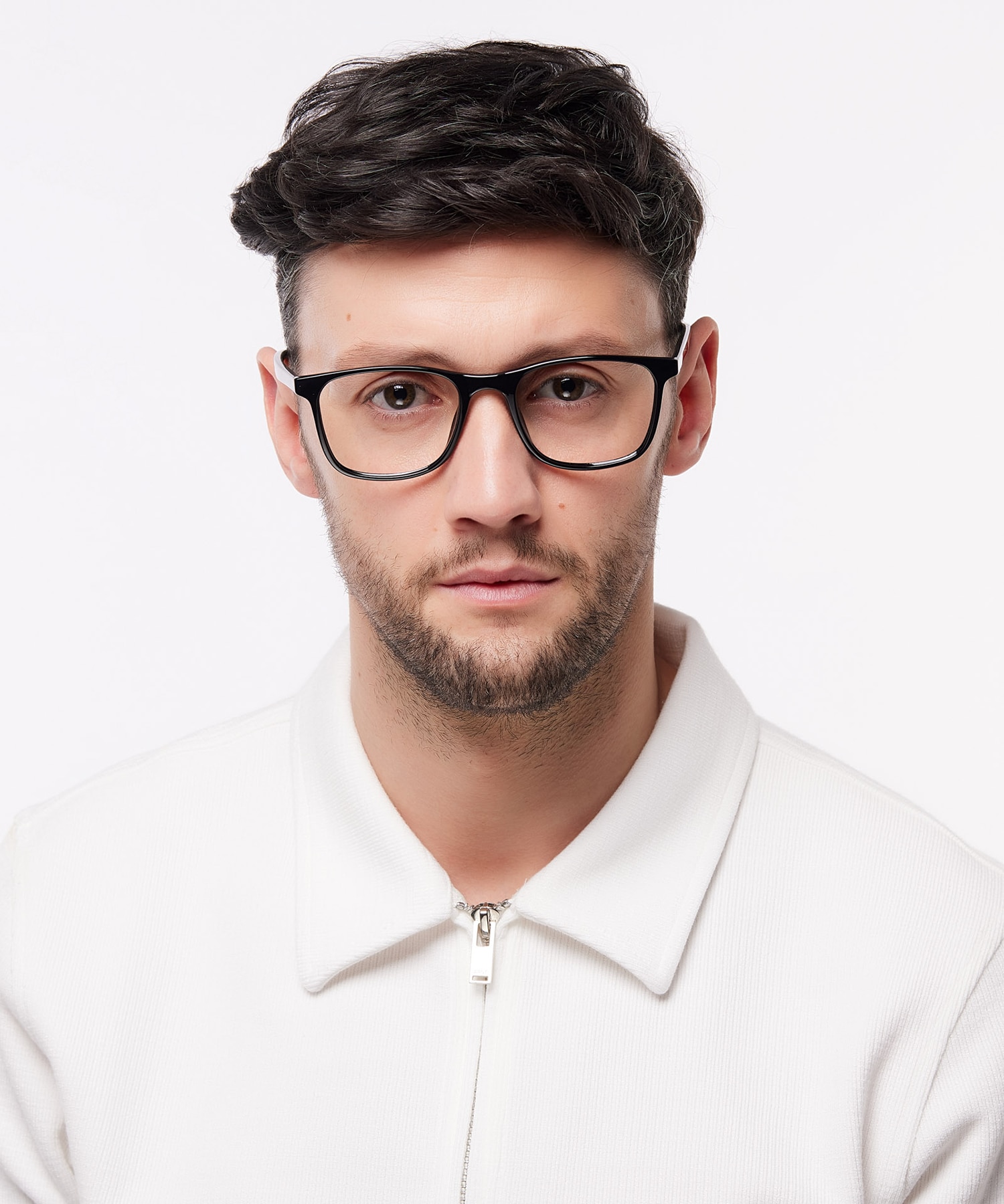 Kris Black PlasticEyeglass Frames for Men for Glasses Direct