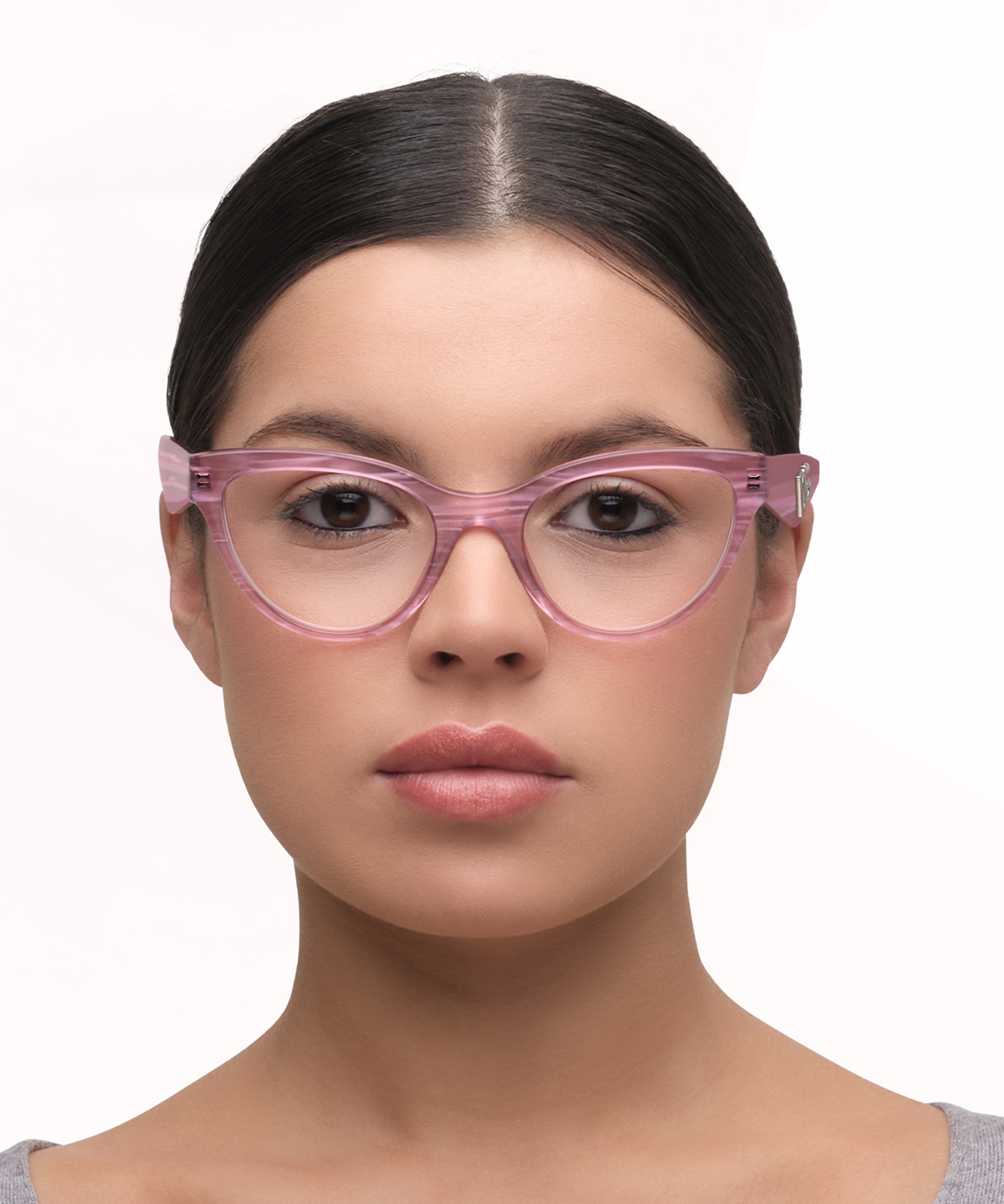 DG3372 Fleur Pink AcetateEyeglass Frames for Women for Glasses Direct