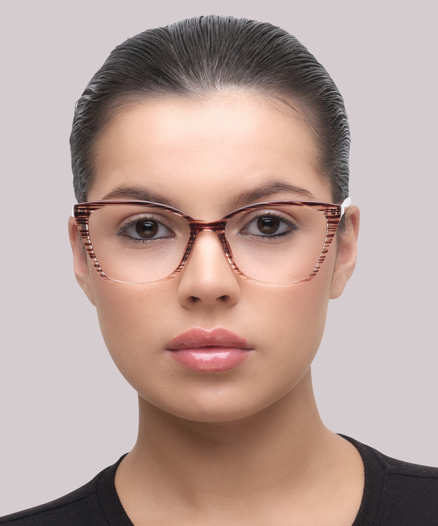 Holden Gradient Crystal Brown PlasticEyeglass Frames for Women for Glasses Direct