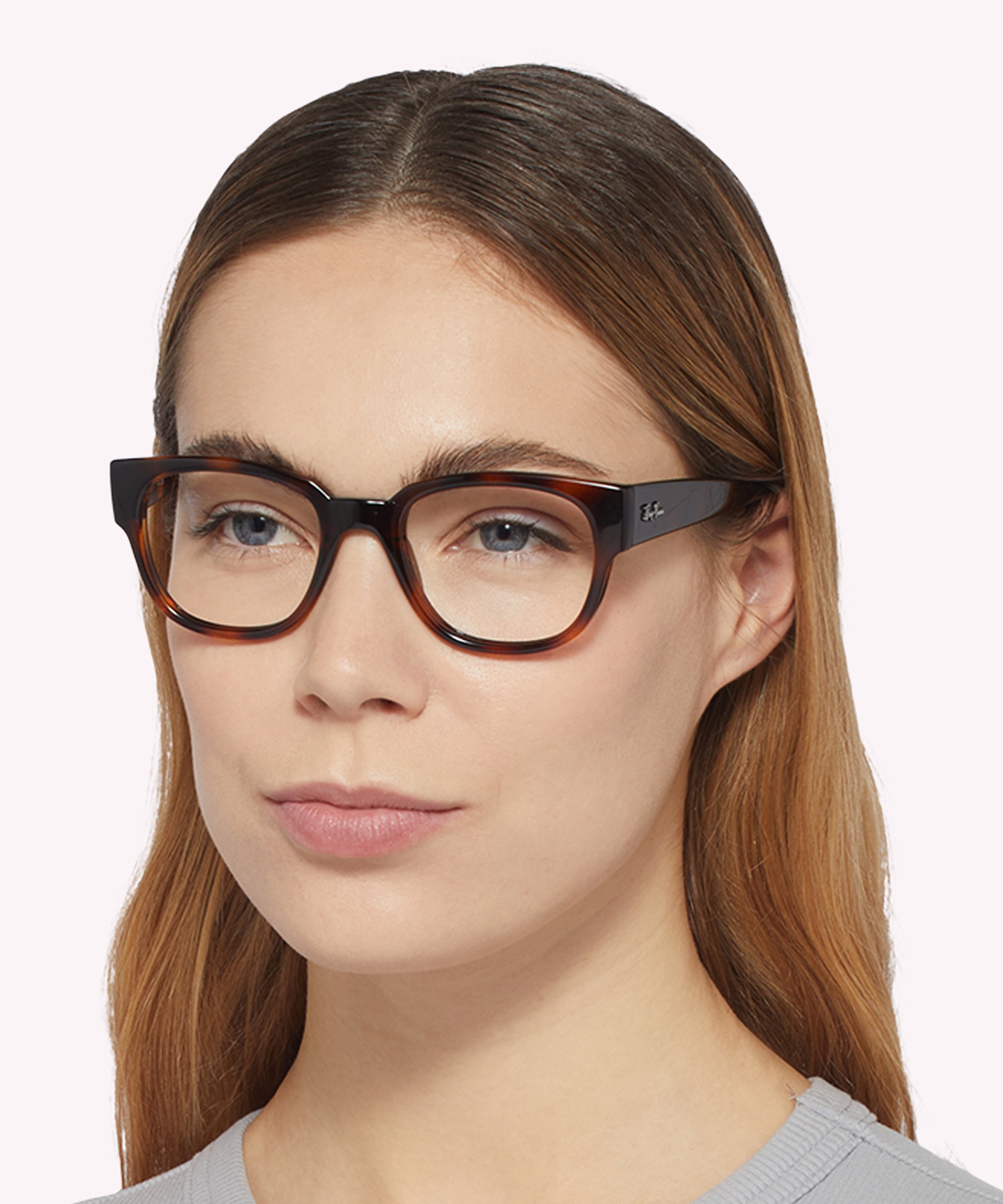 RB7210 Havana PlasticEyeglass Frames for Women for Glasses Direct