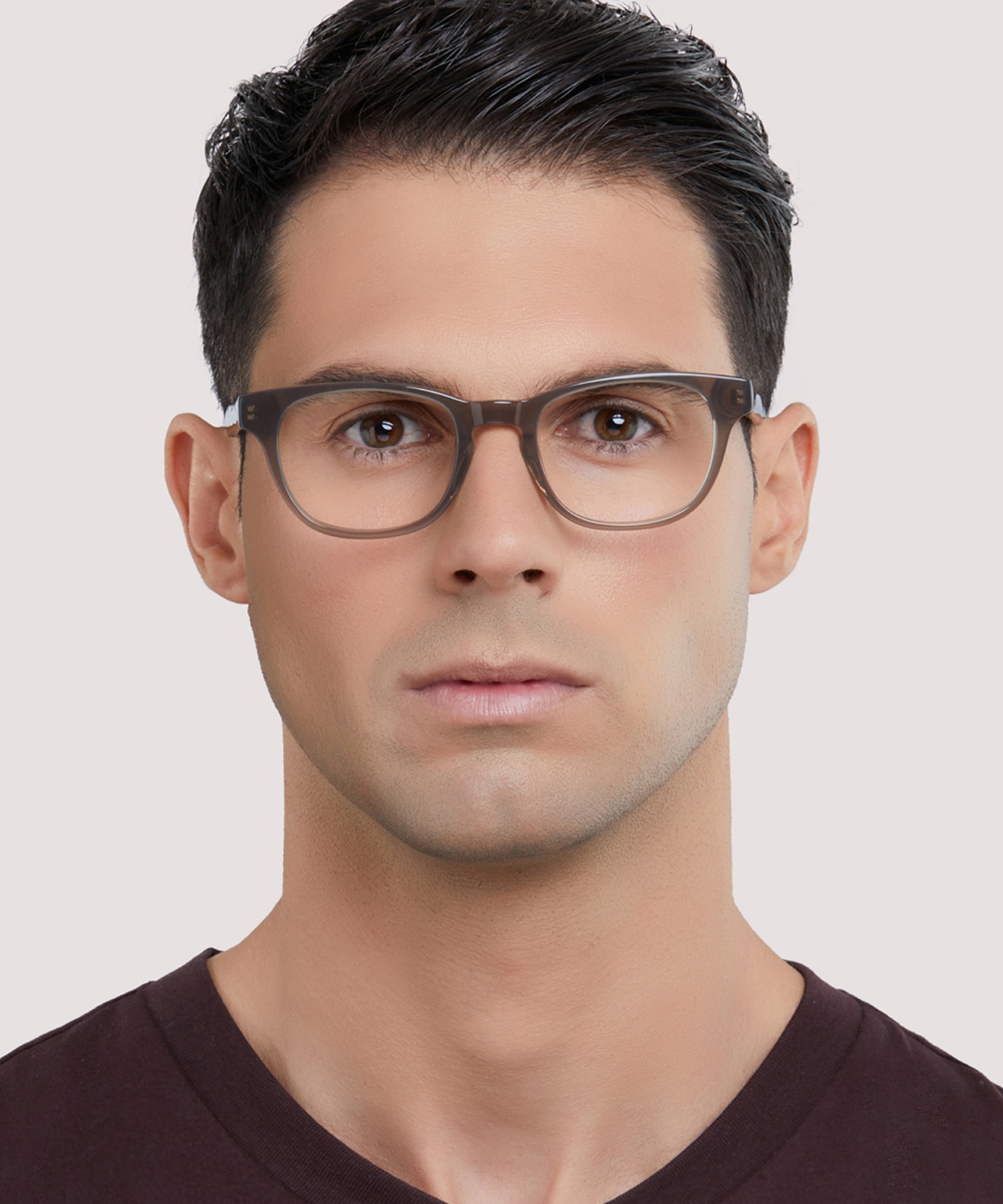 Andi Grey AcetateEyeglass Frames for Men for Glasses Direct