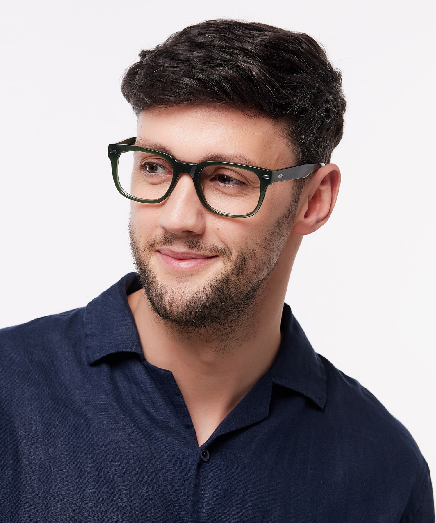 Kaiden Milky Green AcetateSunglass Frames for Men for Glasses Direct