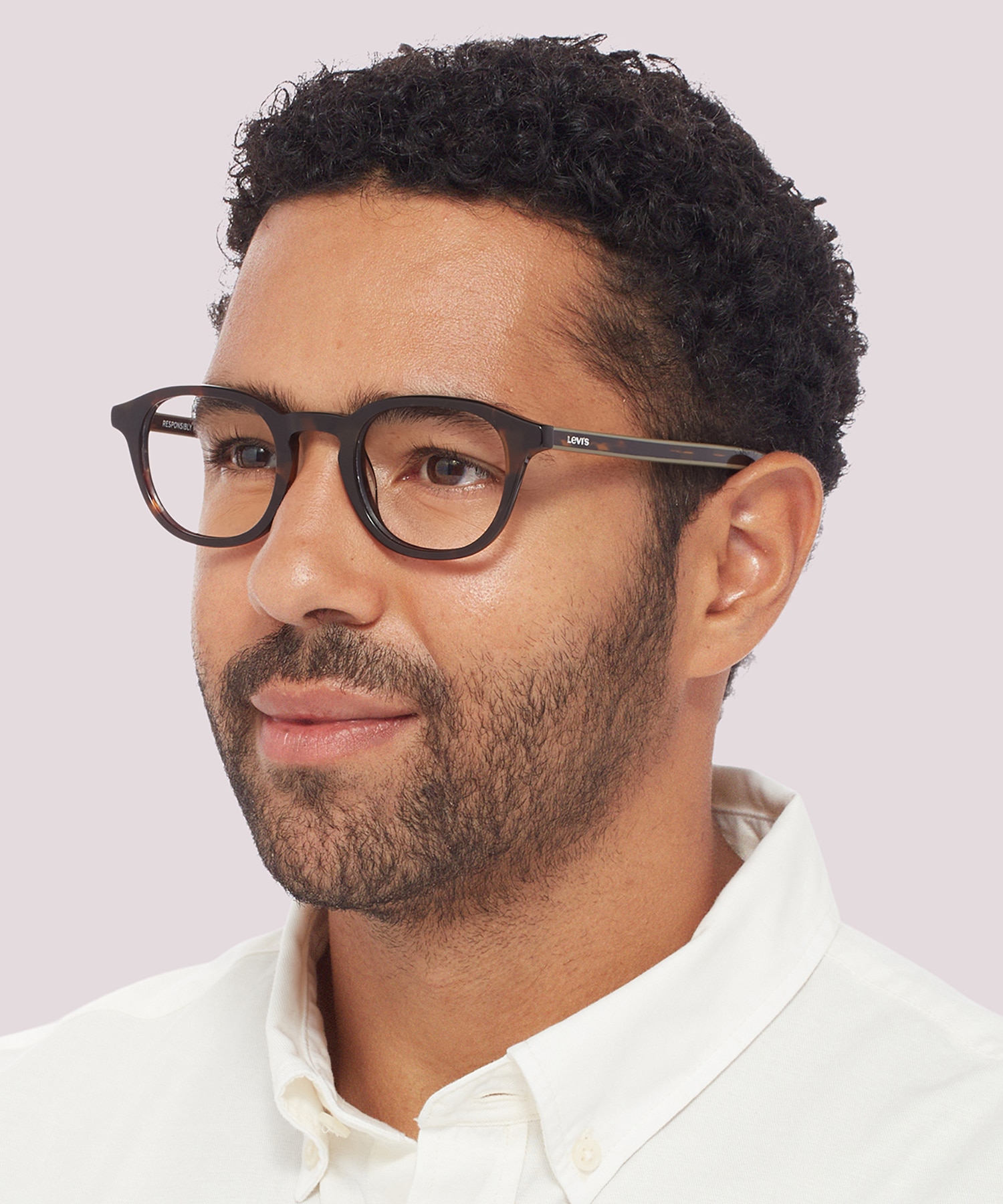 LV 1029 Tortoise AcetateEyeglass Frames for Men for Glasses Direct