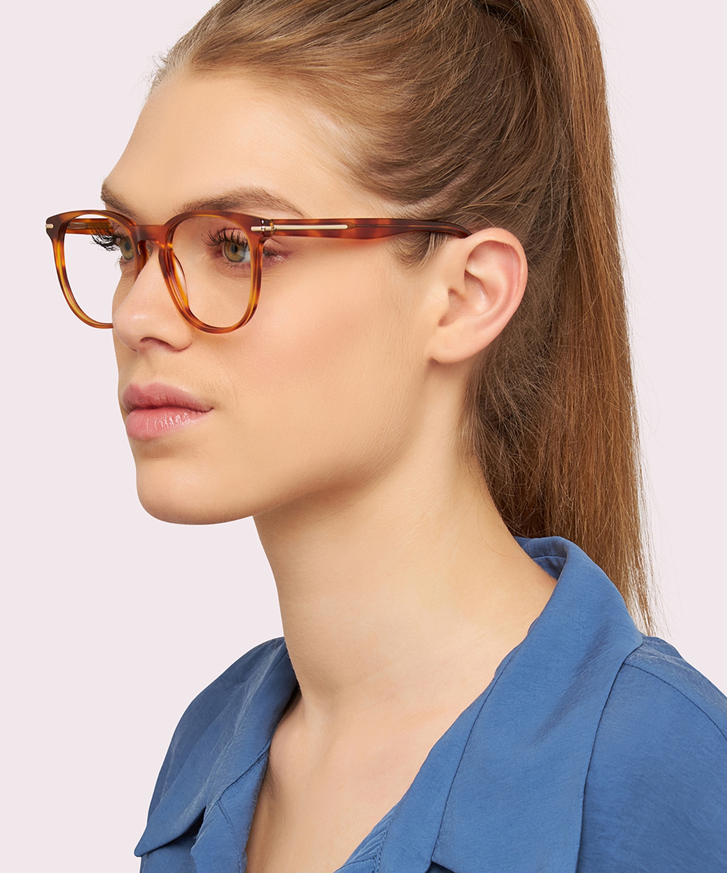 Epping Honey Havana AcetateEyeglass Frames for Women for Glasses Direct