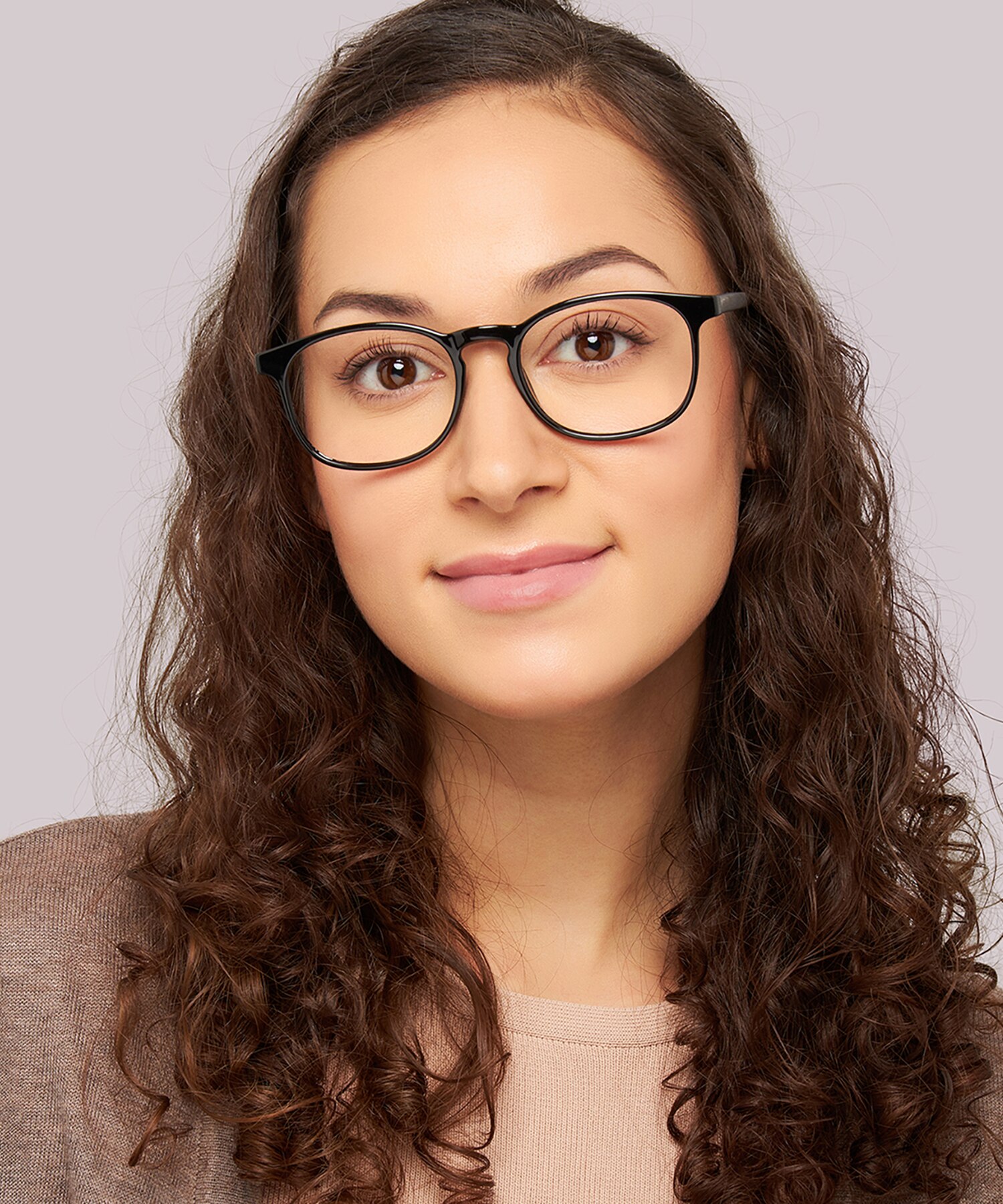 Delaney Black PlasticEyeglass Frames for Women for Glasses Direct