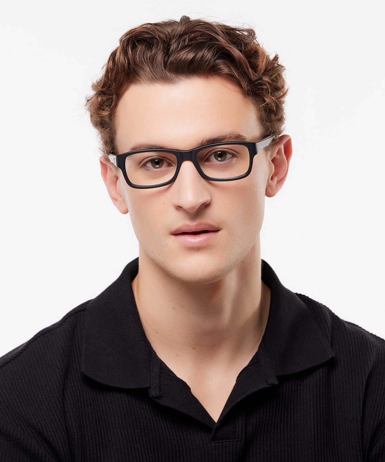 RB5268 Black AcetateEyeglass Frames for Men for Glasses Direct