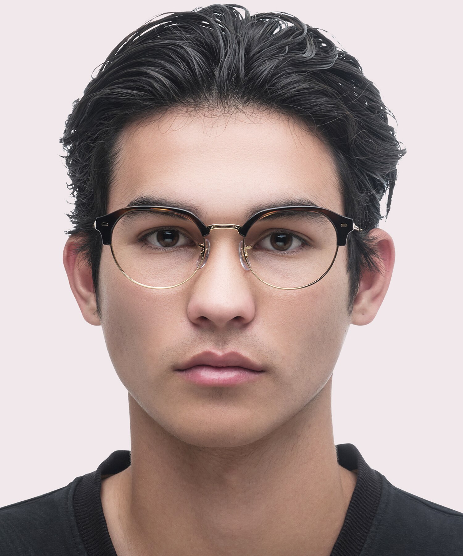 RB7229 Havana On Gold PlasticEyeglass Frames for Men for Glasses Direct