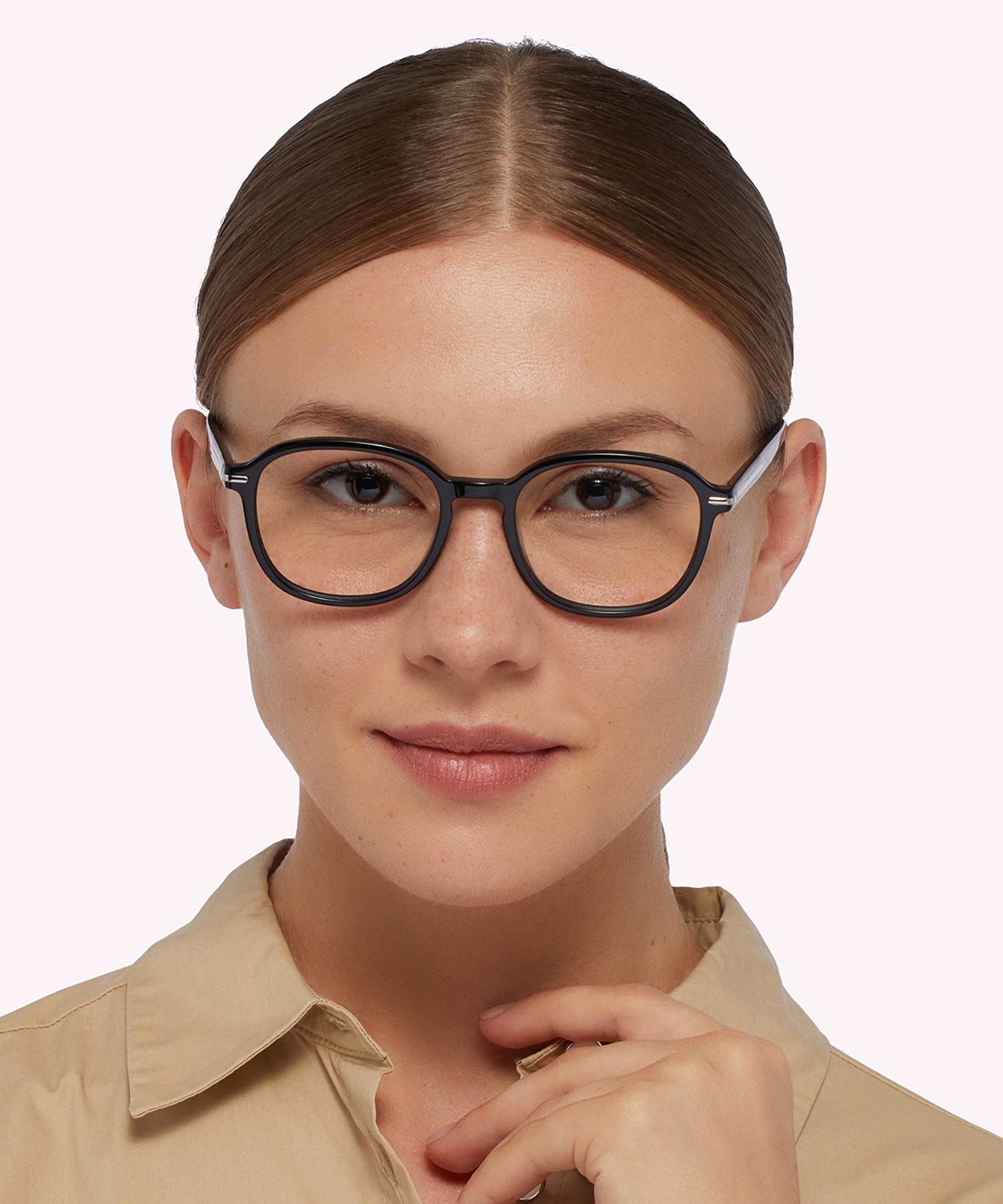 Finchley Black AcetateEyeglass Frames for Women for Glasses Direct