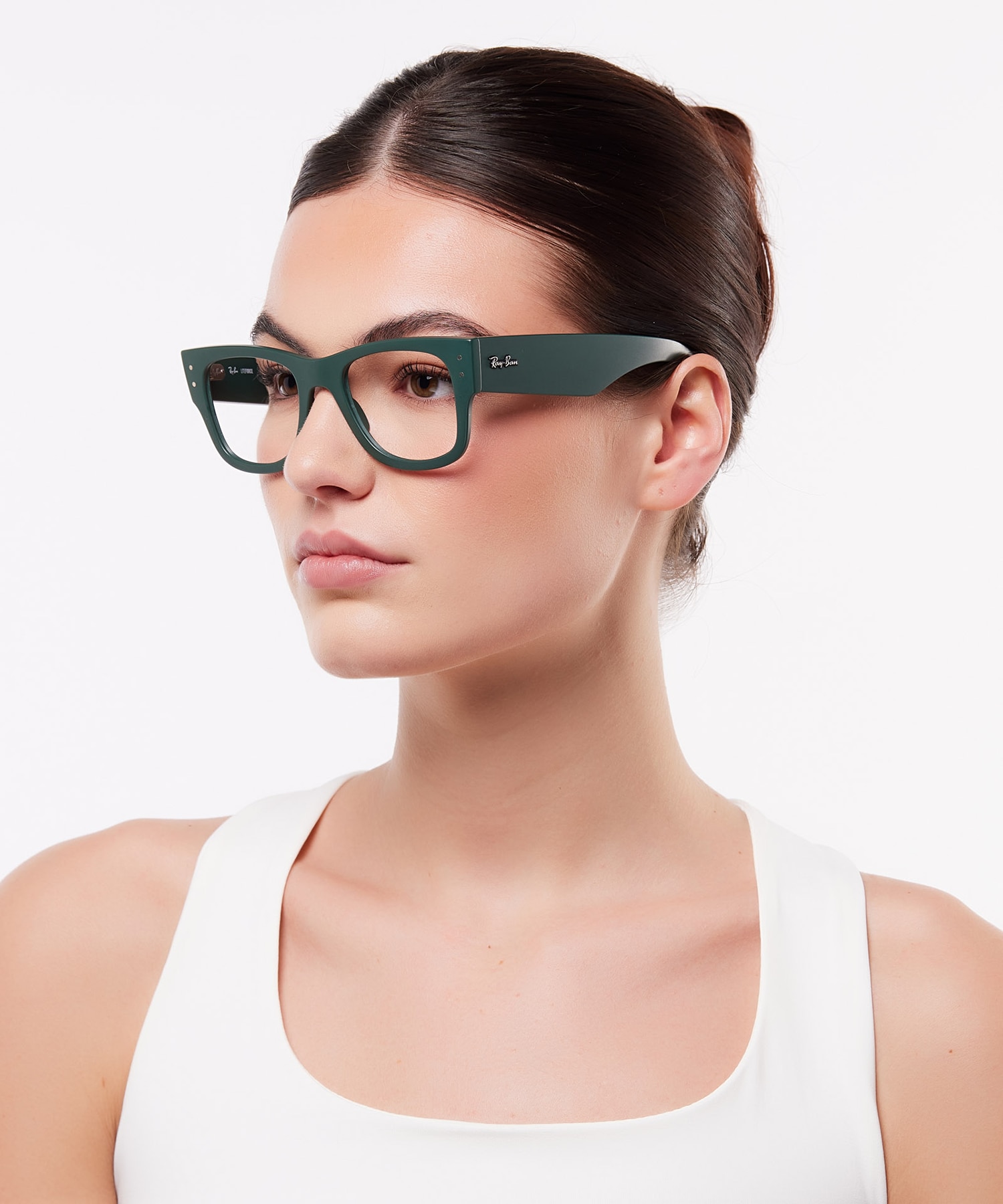 RB7840V Sand Green PlasticEyeglass Frames for Women for Glasses Direct