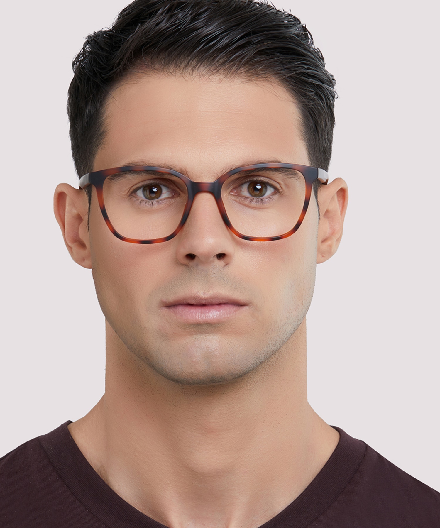 Bentley Matte Havana PlasticEyeglass Frames for Men for Glasses Direct