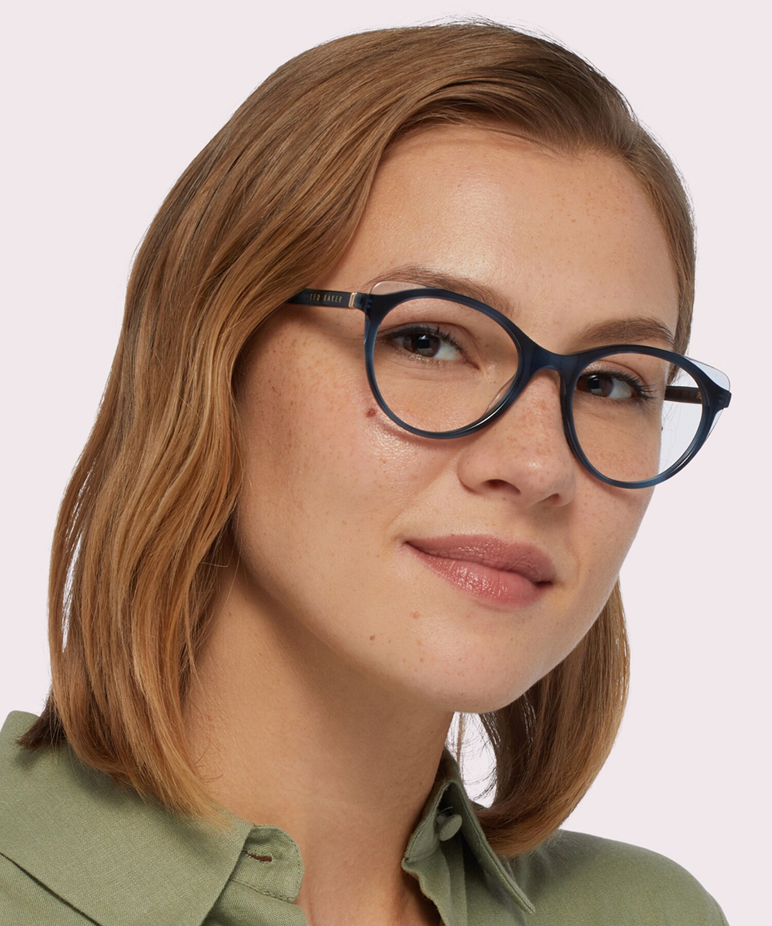 TB9175 Blue AcetateEyeglass Frames for Women for Glasses Direct