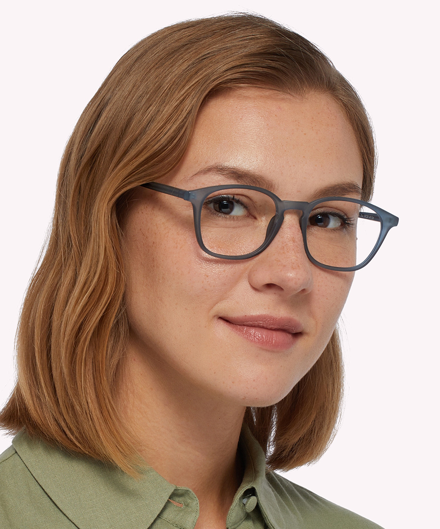 Dax Matte Dark Blue PlasticSunglass Frames for Women for Glasses Direct