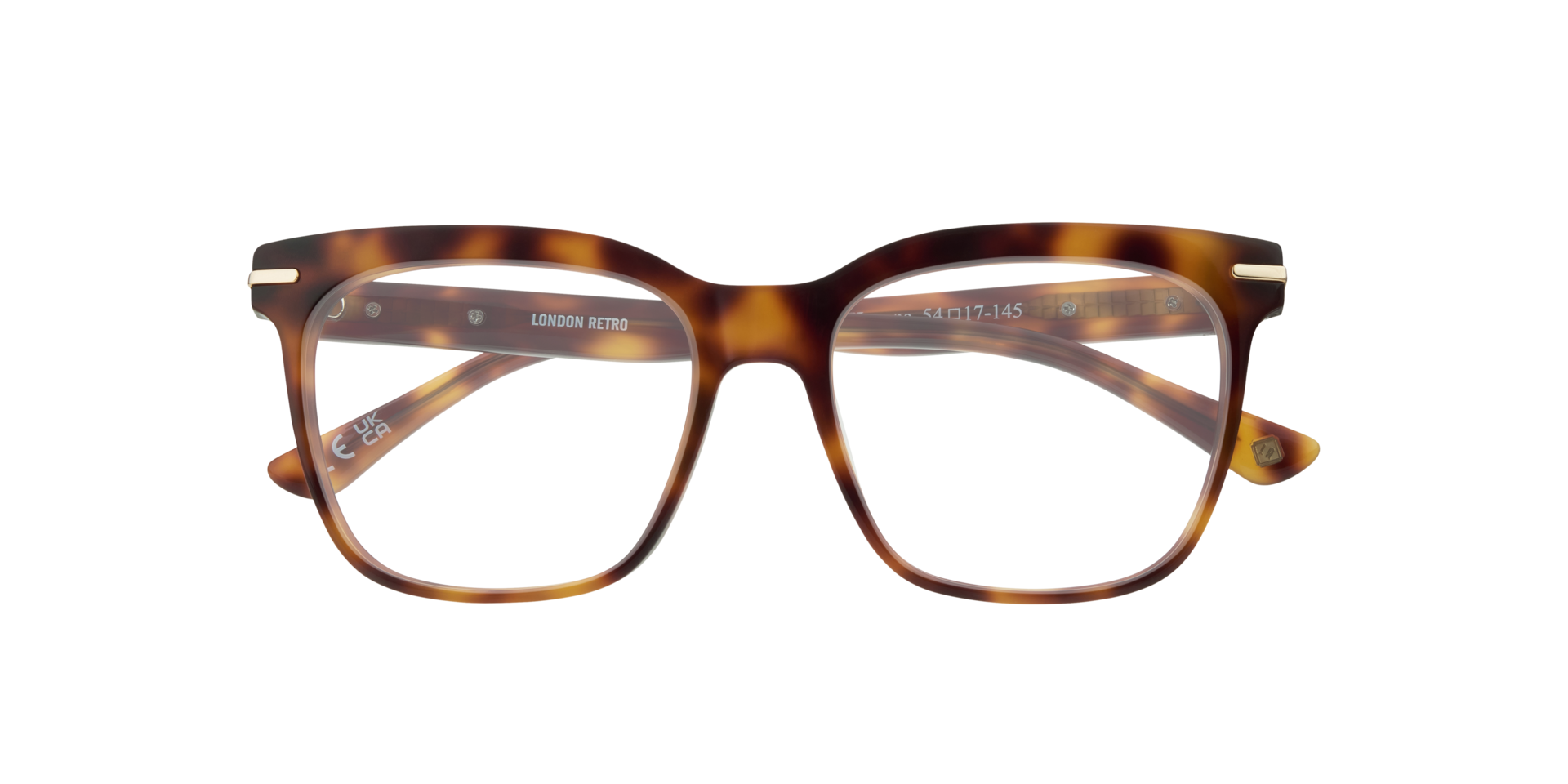 Jordan Havana AcetateEyeglass Frames for Glasses Direct, Closed View