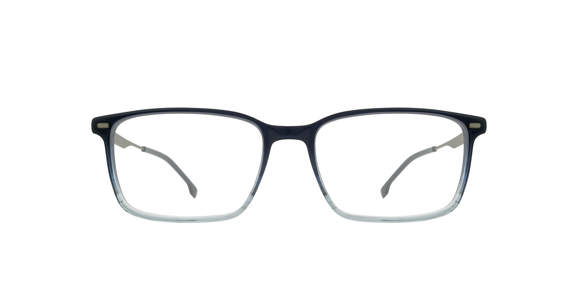 BOSS 1643 Blue AcetateEyeglass Frames for Glasses Direct, Front View