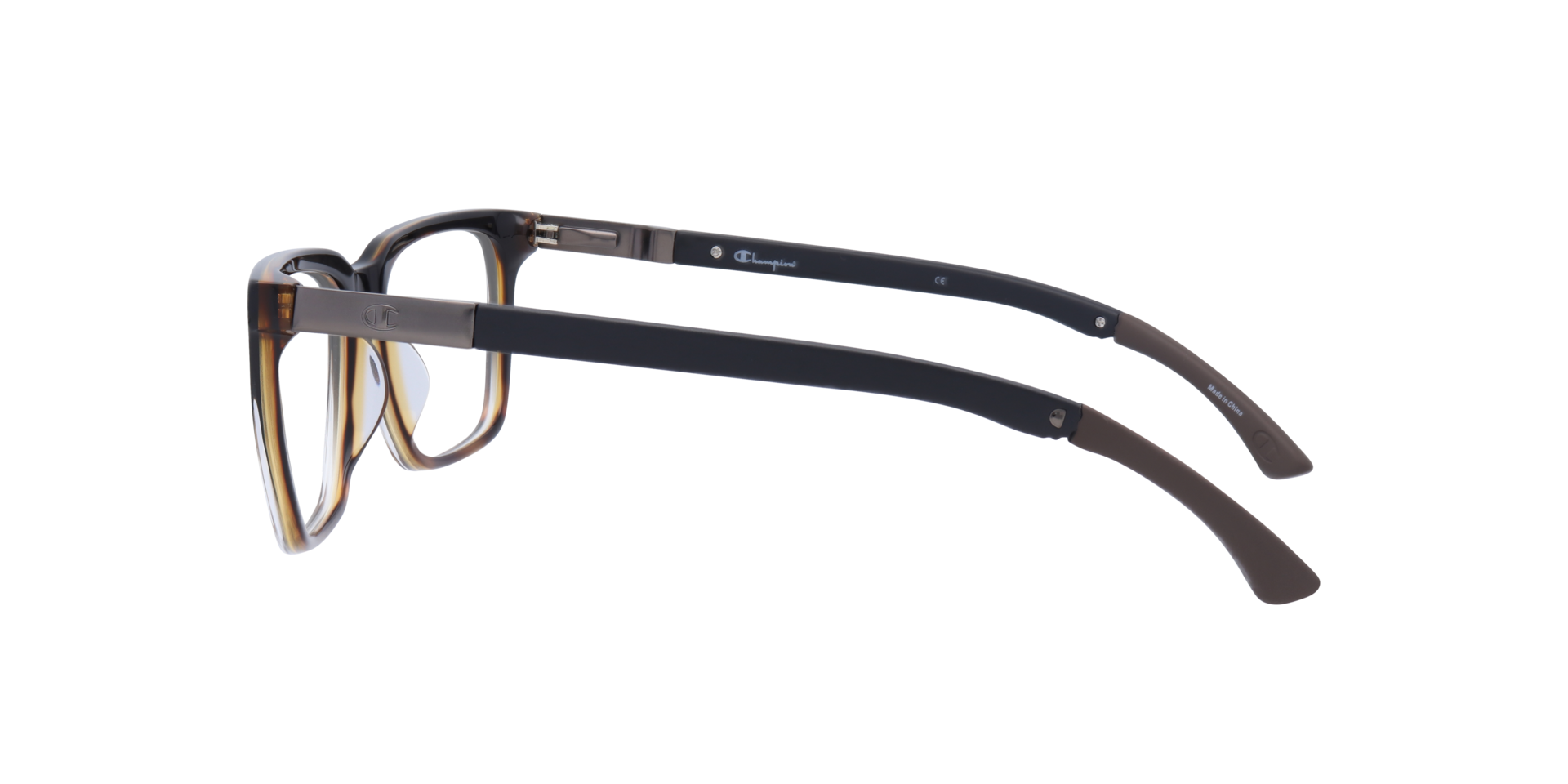 CUZONE200 Black Tortoise AcetateEyeglass Frames for Glasses Direct, Side View