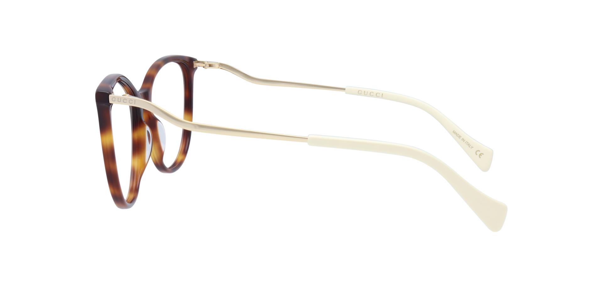 GG1007O Tortoise AcetateEyeglass Frames for Glasses Direct, Side View