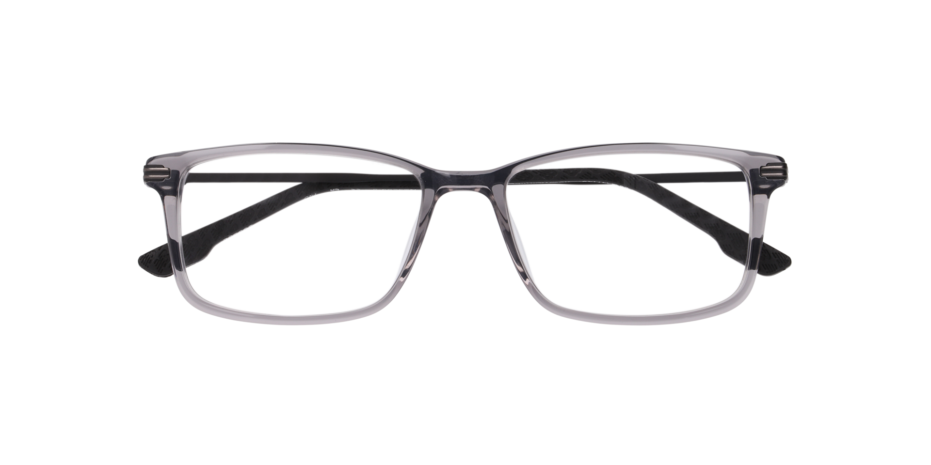 Nb4200 Grey AcetateEyeglass Frames for Glasses Direct, Closed View